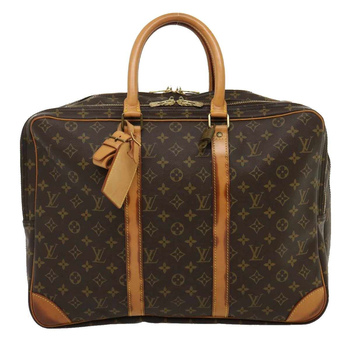 LOUIS VUITTON Monogram Sirius 45 Boston Bag M41408 LV Auth ds475