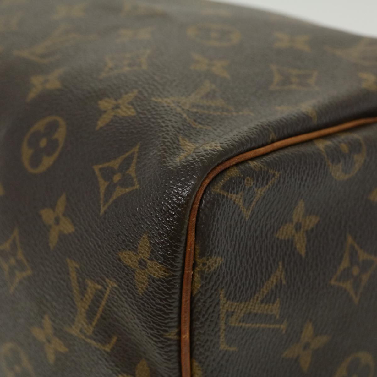 LOUIS VUITTON Monogram Speedy 30 Hand Bag M41526 LV Auth ds479