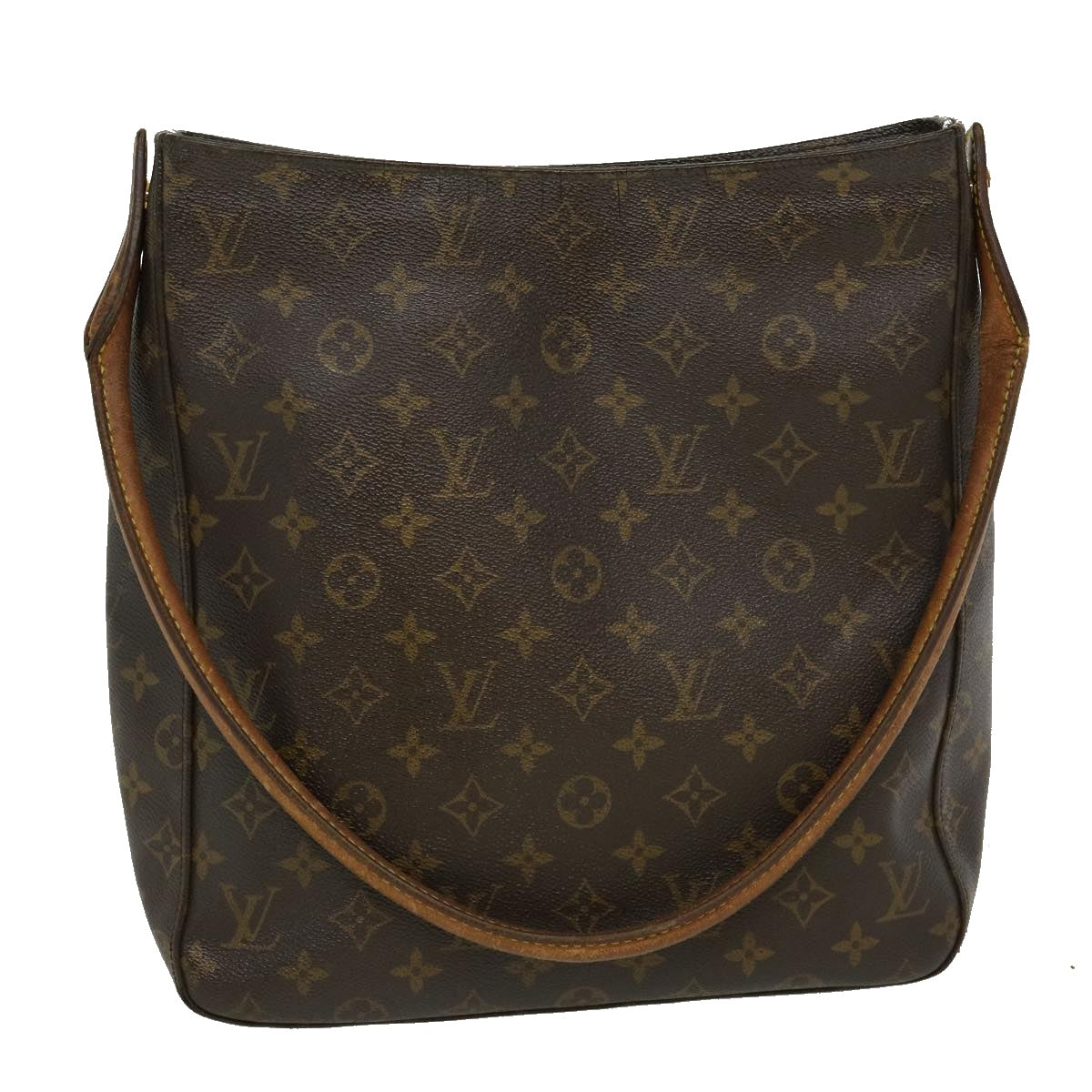 LOUIS VUITTON Monogram Looping GM Shoulder Bag M51145 LV Auth ds486