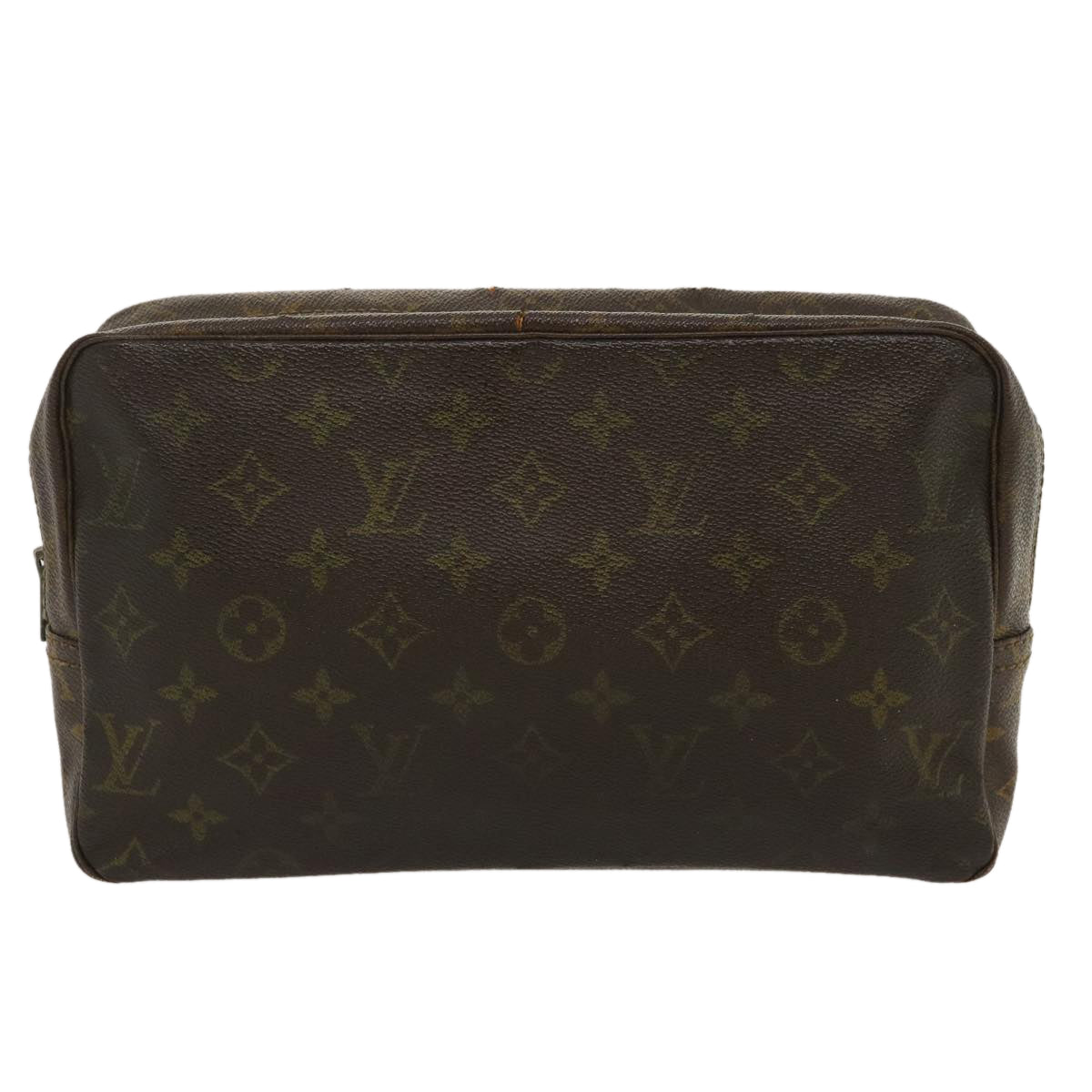 LOUIS VUITTON Monogram Trousse Toilette 28 Clutch Bag M47522 LV Auth ds492