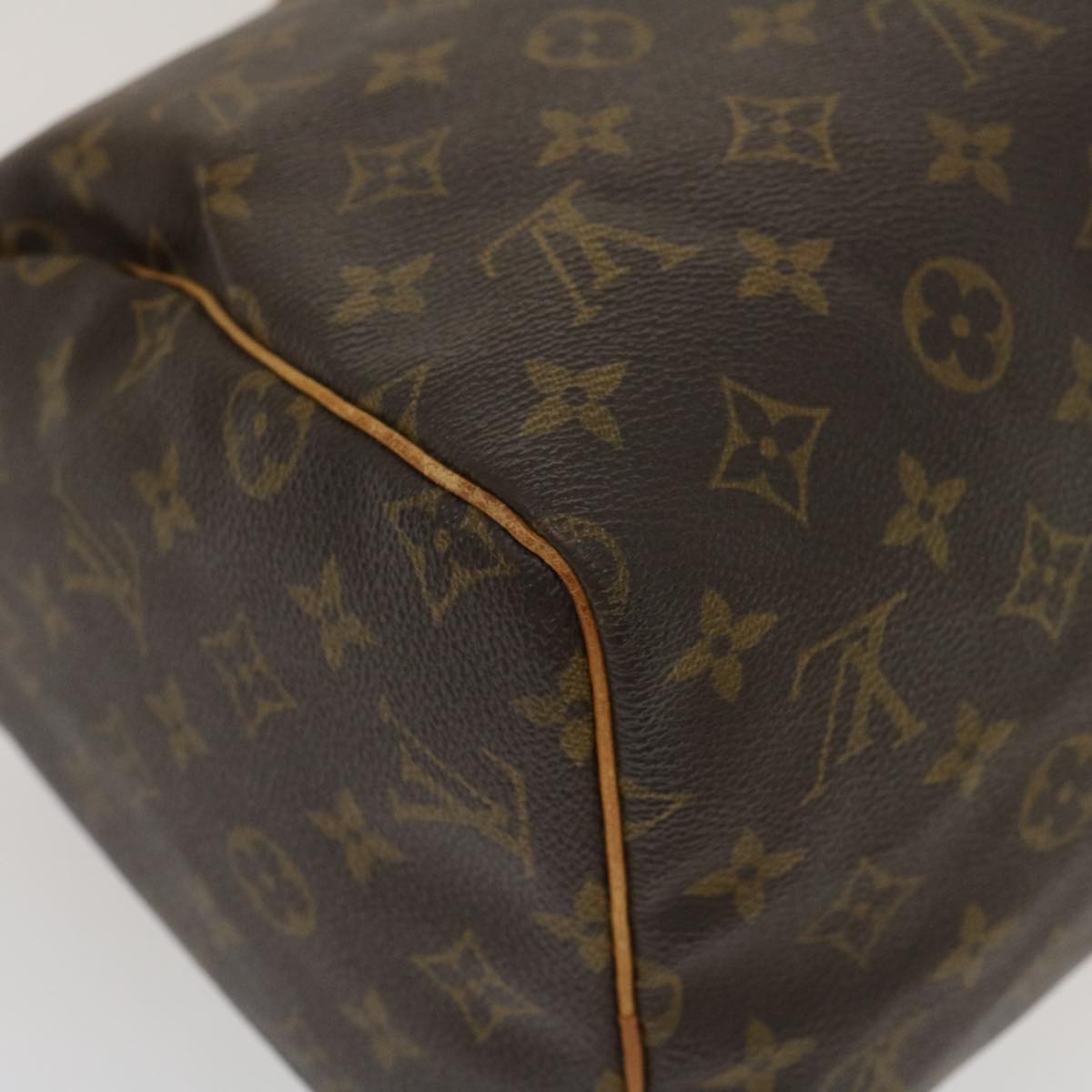 LOUIS VUITTON Monogram Speedy 30 Hand Bag M41526 LV Auth ds510