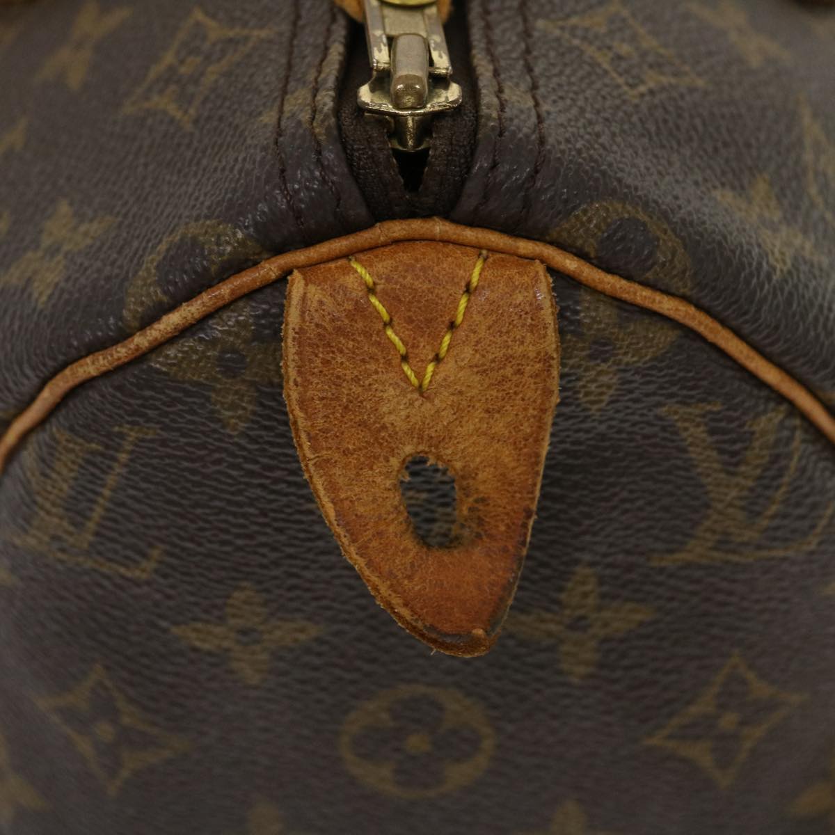 LOUIS VUITTON Monogram Speedy 30 Hand Bag M41526 LV Auth ds510