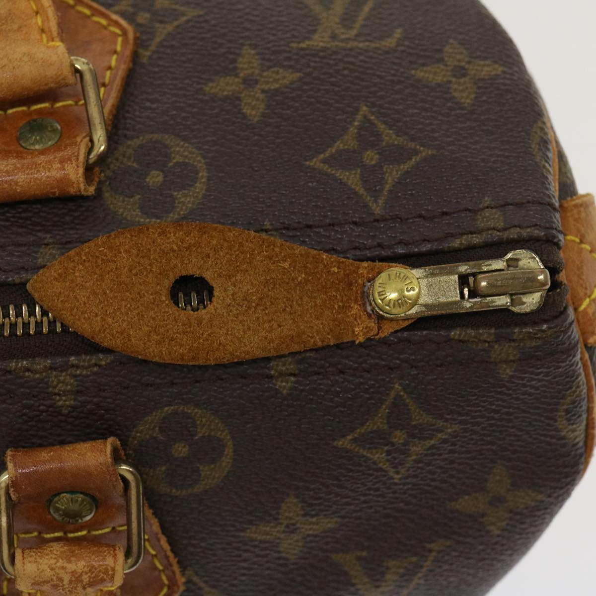 LOUIS VUITTON Monogram Speedy 30 Hand Bag M41526 LV Auth ds510