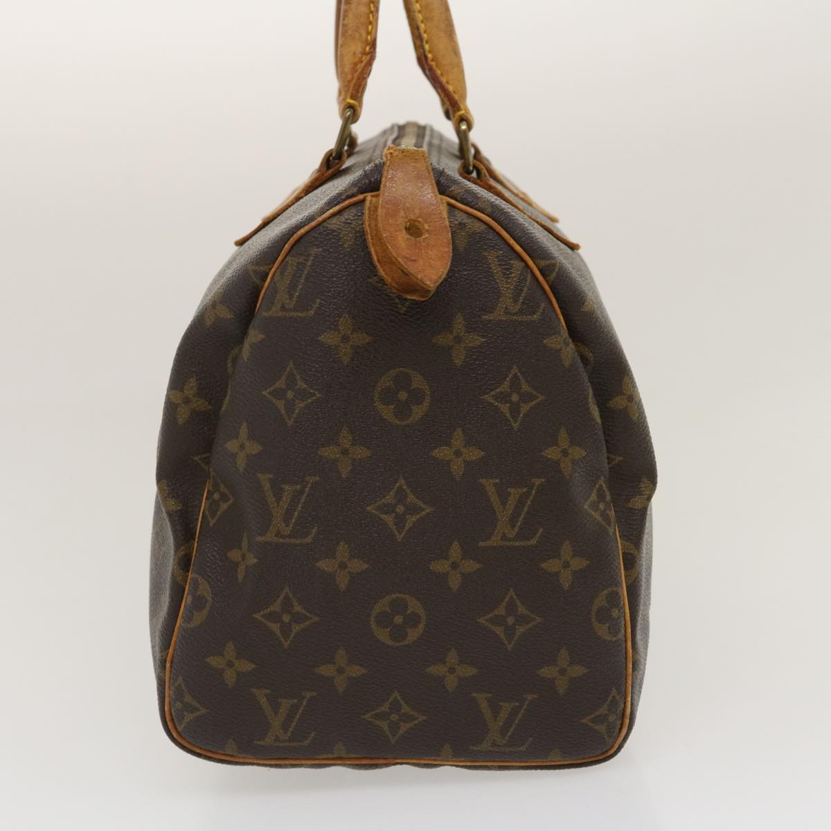 LOUIS VUITTON Monogram Speedy 30 Hand Bag M41526 LV Auth ds510