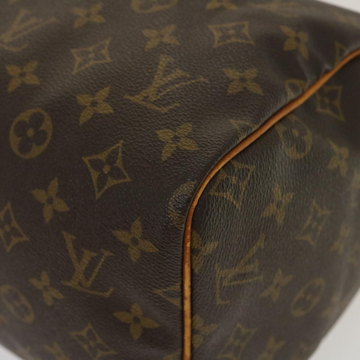 LOUIS VUITTON Monogram Speedy 30 Hand Bag M41526 LV Auth ds511