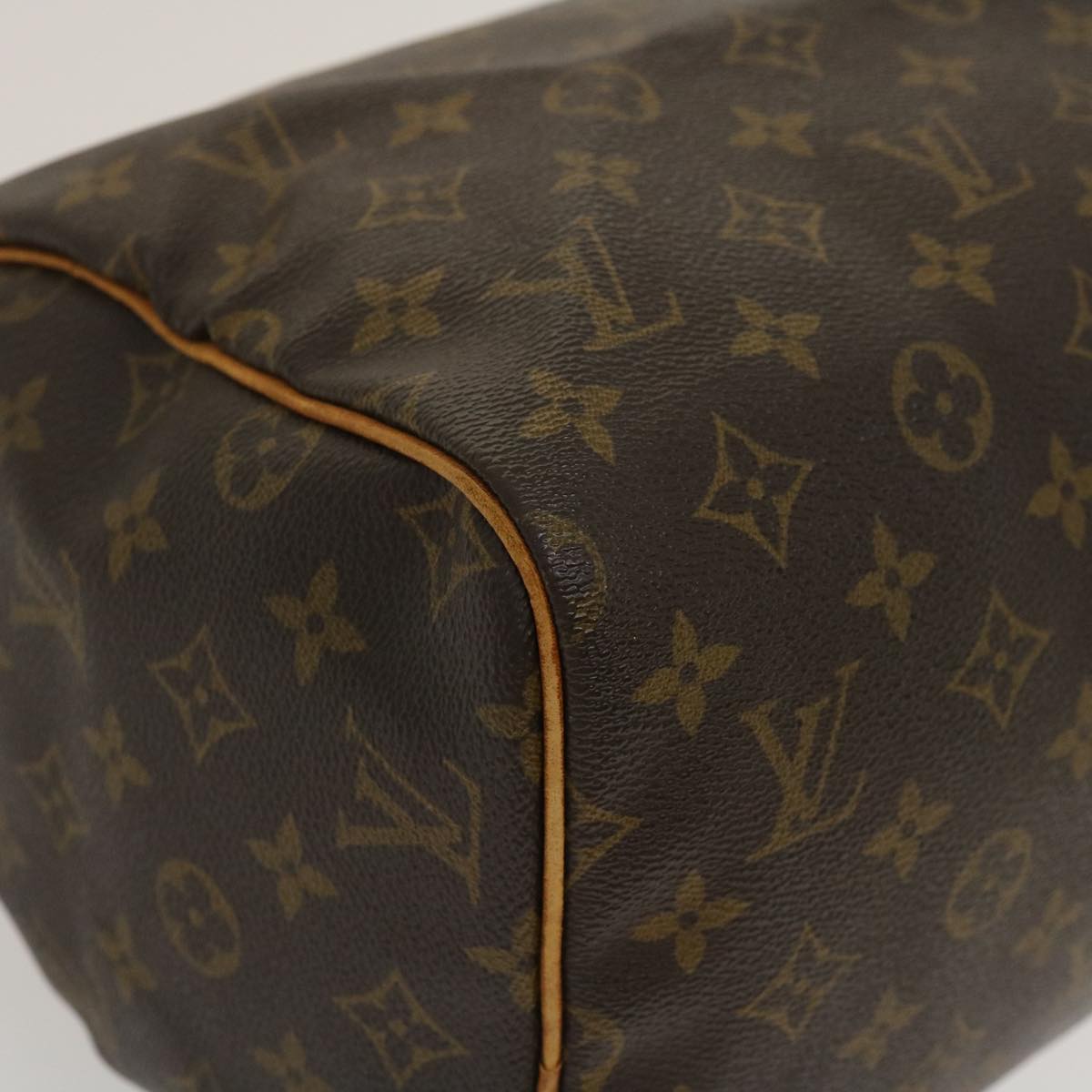 LOUIS VUITTON Monogram Speedy 30 Hand Bag M41526 LV Auth ds511