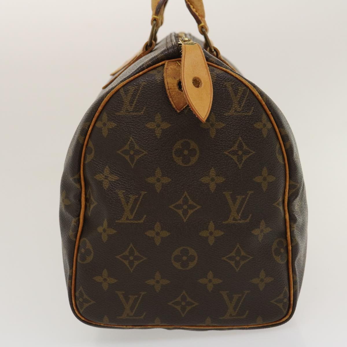 LOUIS VUITTON Monogram Speedy 30 Hand Bag M41526 LV Auth ds511