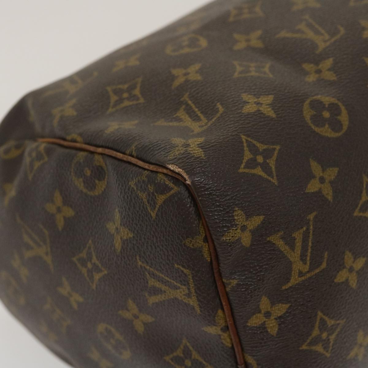 LOUIS VUITTON Monogram Speedy 30 Hand Bag M41526 LV Auth ds517