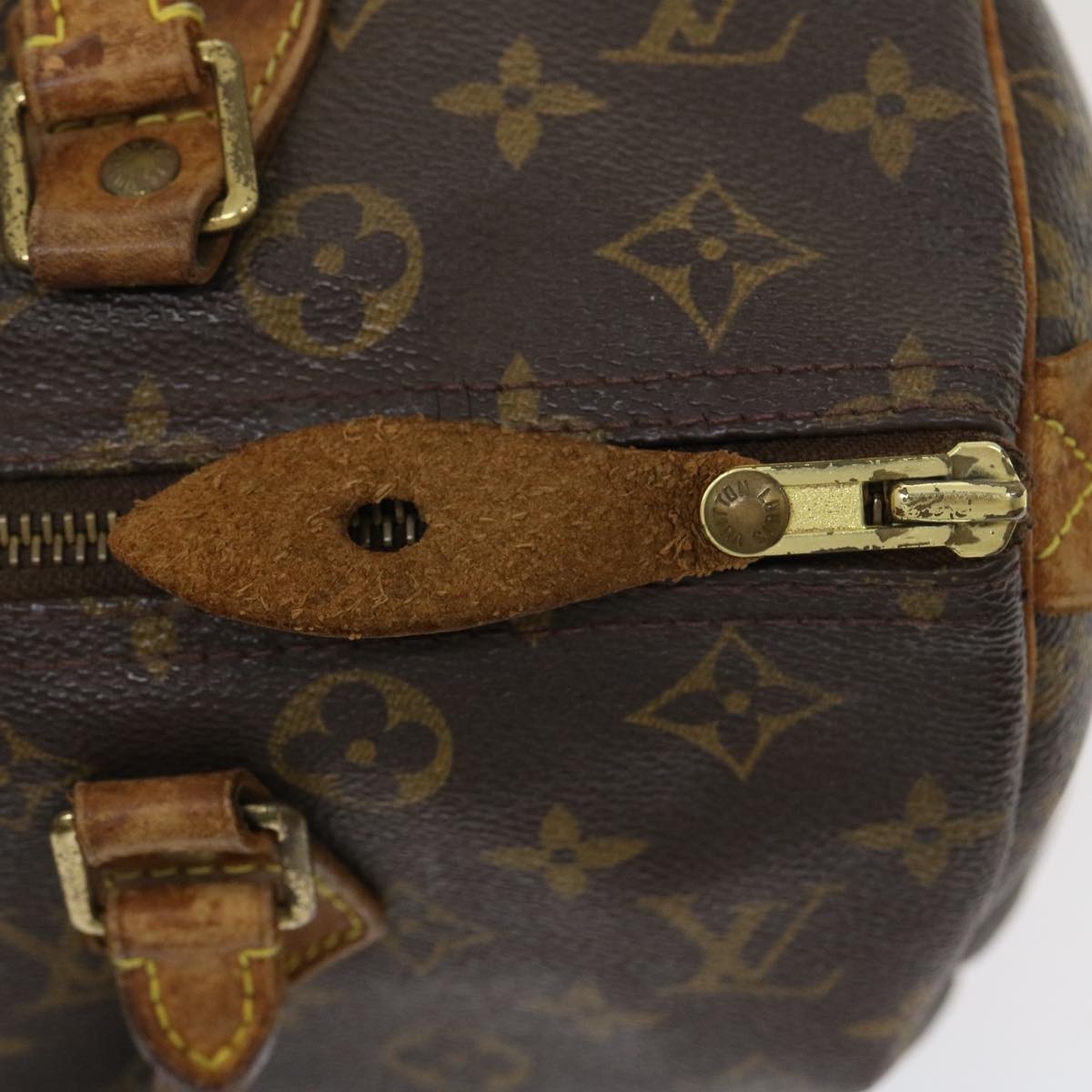 LOUIS VUITTON Monogram Speedy 30 Hand Bag M41526 LV Auth ds517