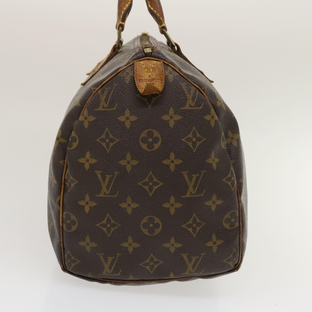 LOUIS VUITTON Monogram Speedy 30 Hand Bag M41526 LV Auth ds517