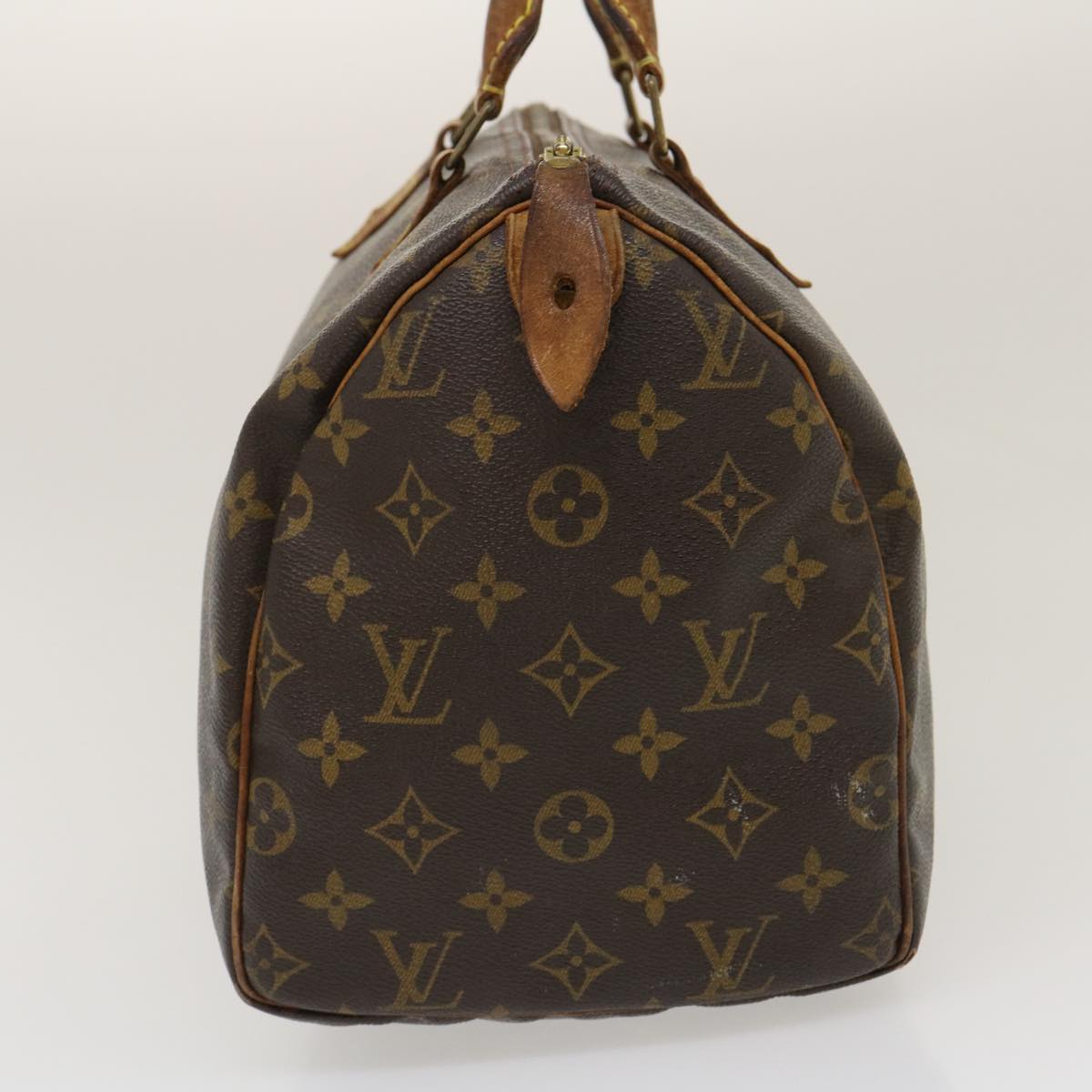 LOUIS VUITTON Monogram Speedy 30 Hand Bag M41526 LV Auth ds517