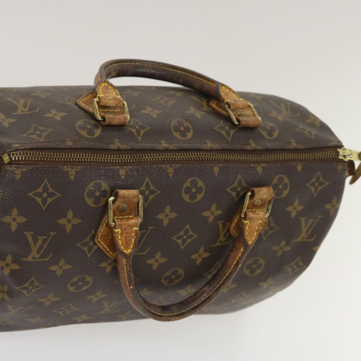 LOUIS VUITTON Monogram Speedy 30 Hand Bag M41526 LV Auth ds517