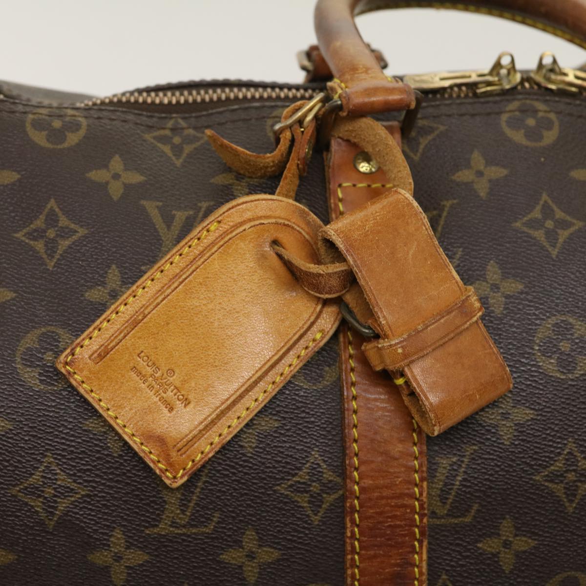 LOUIS VUITTON Monogram Keepall 45 Boston Bag M95011 LV Auth ds523