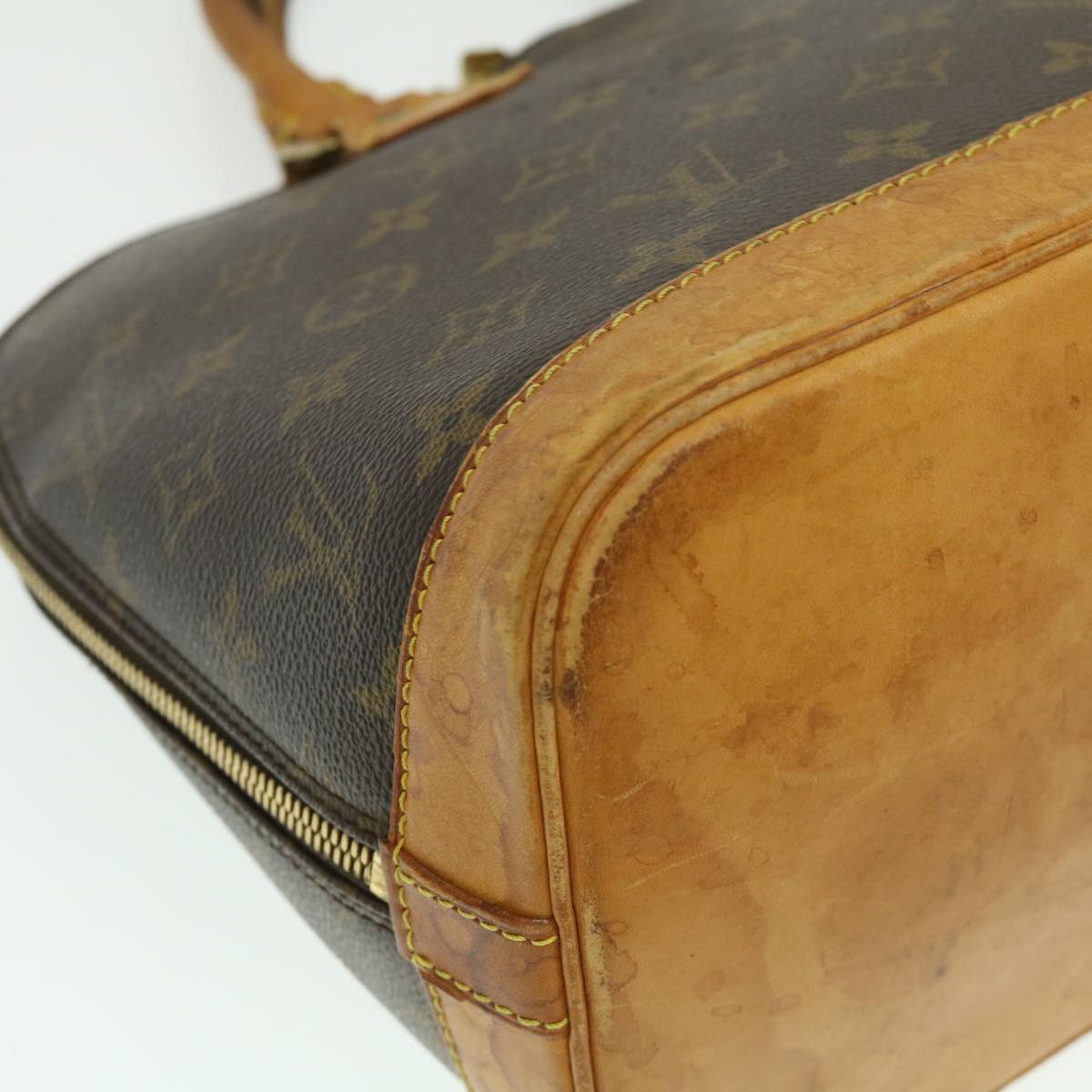 LOUIS VUITTON Monogram Alma Hand Bag M51130 LV Auth ds524