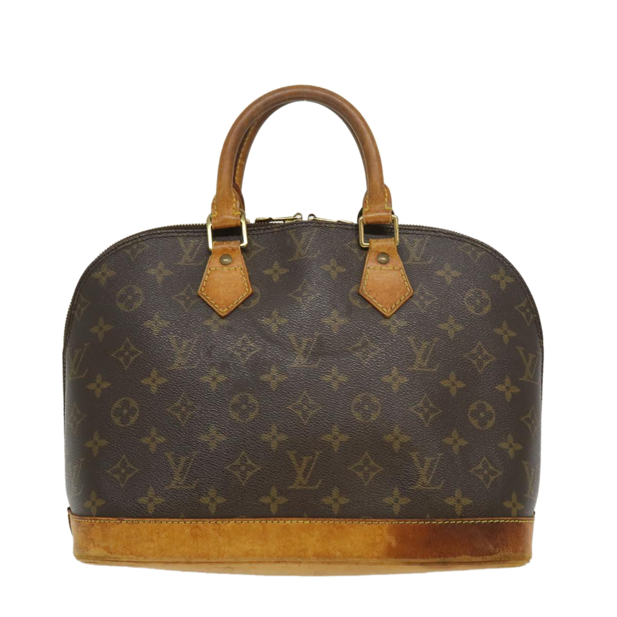 LOUIS VUITTON Monogram Alma Hand Bag M51130 LV Auth ds524