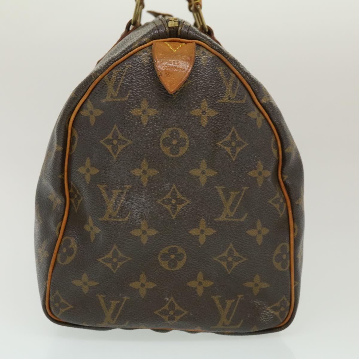 LOUIS VUITTON Monogram Speedy 30 Hand Bag M41526 LV Auth ds534