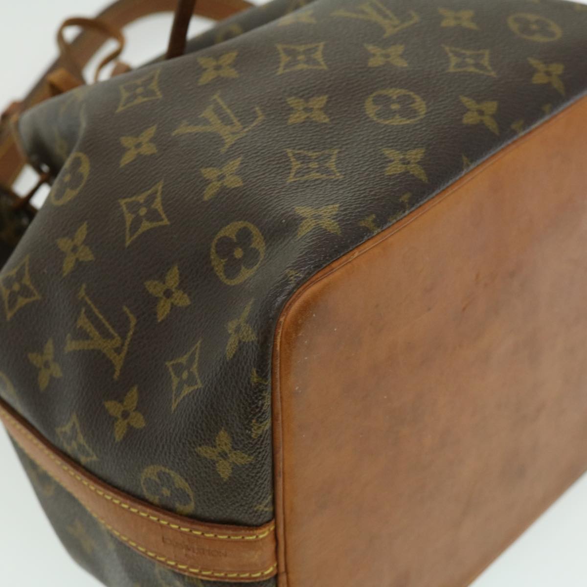 LOUIS VUITTON Monogram Petit Noe Shoulder Bag M42226 LV Auth ds542