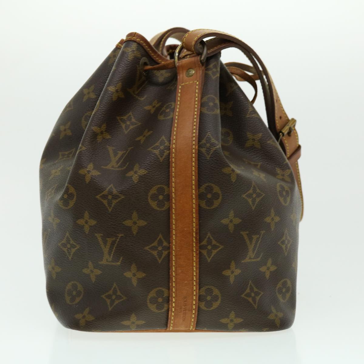 LOUIS VUITTON Monogram Petit Noe Shoulder Bag M42226 LV Auth ds542