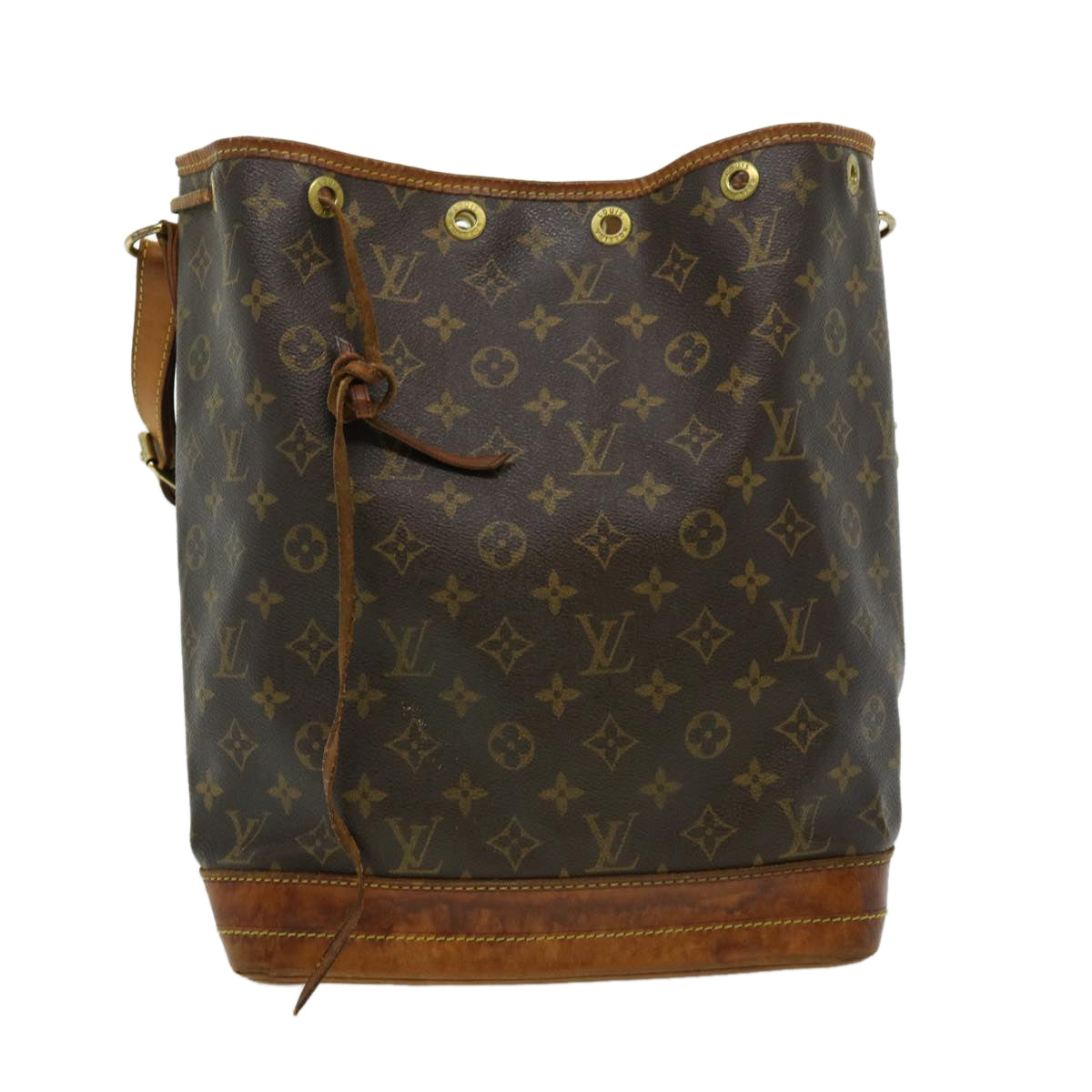 LOUIS VUITTON Monogram Noe Shoulder Bag M42224 LV Auth ds543