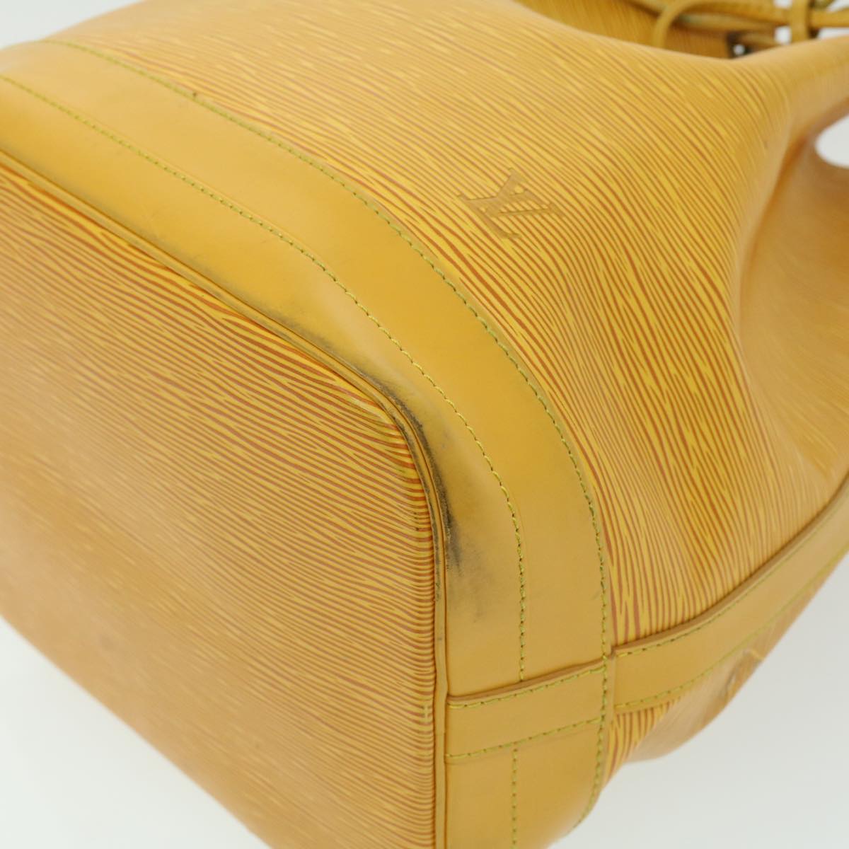 LOUIS VUITTON Epi Noe Shoulder Bag Yellow M44009 LV Auth ds546