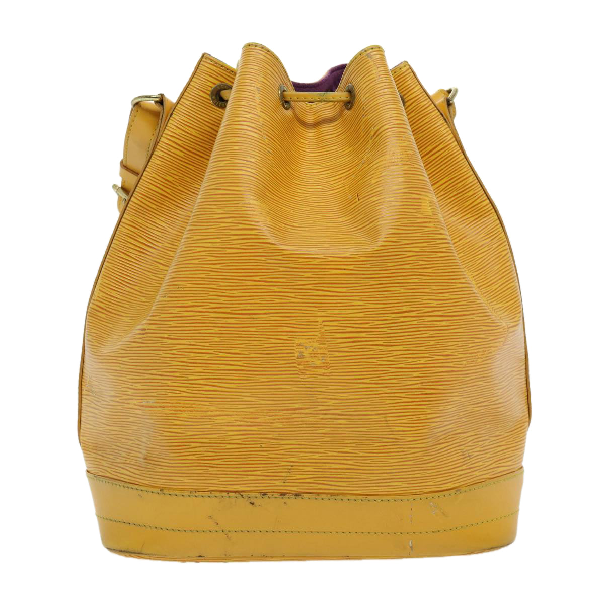 LOUIS VUITTON Epi Noe Shoulder Bag Yellow M44009 LV Auth ds546 - 0