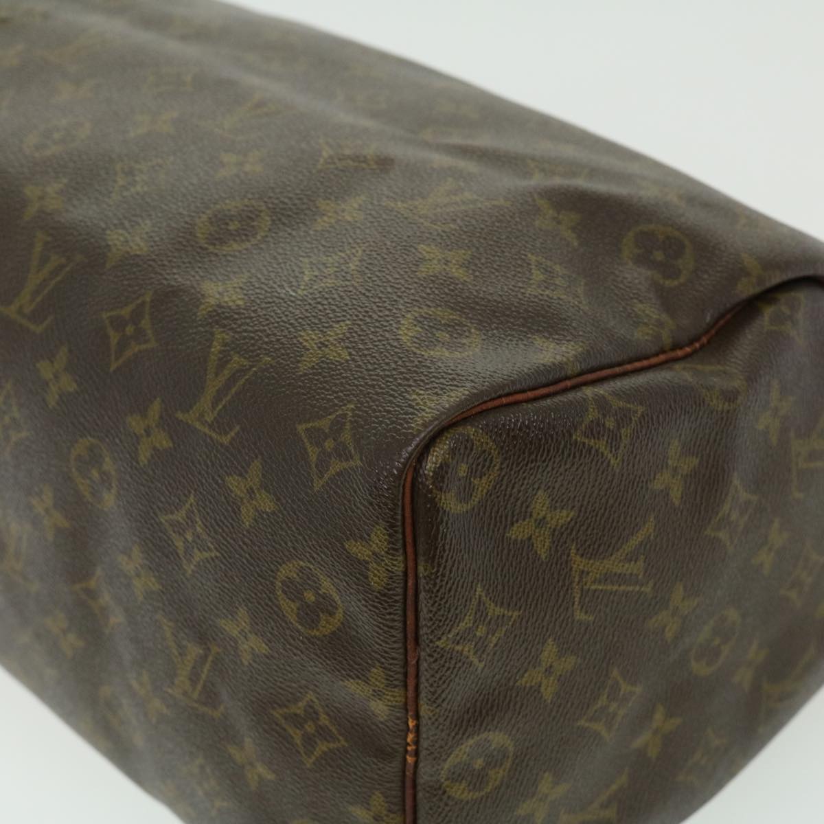 LOUIS VUITTON Monogram Speedy 35 Hand Bag M41524 LV Auth ds547