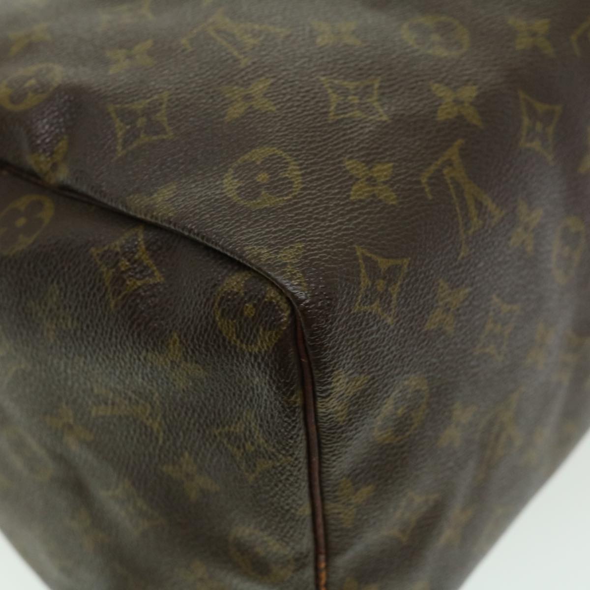 LOUIS VUITTON Monogram Speedy 35 Hand Bag M41524 LV Auth ds547