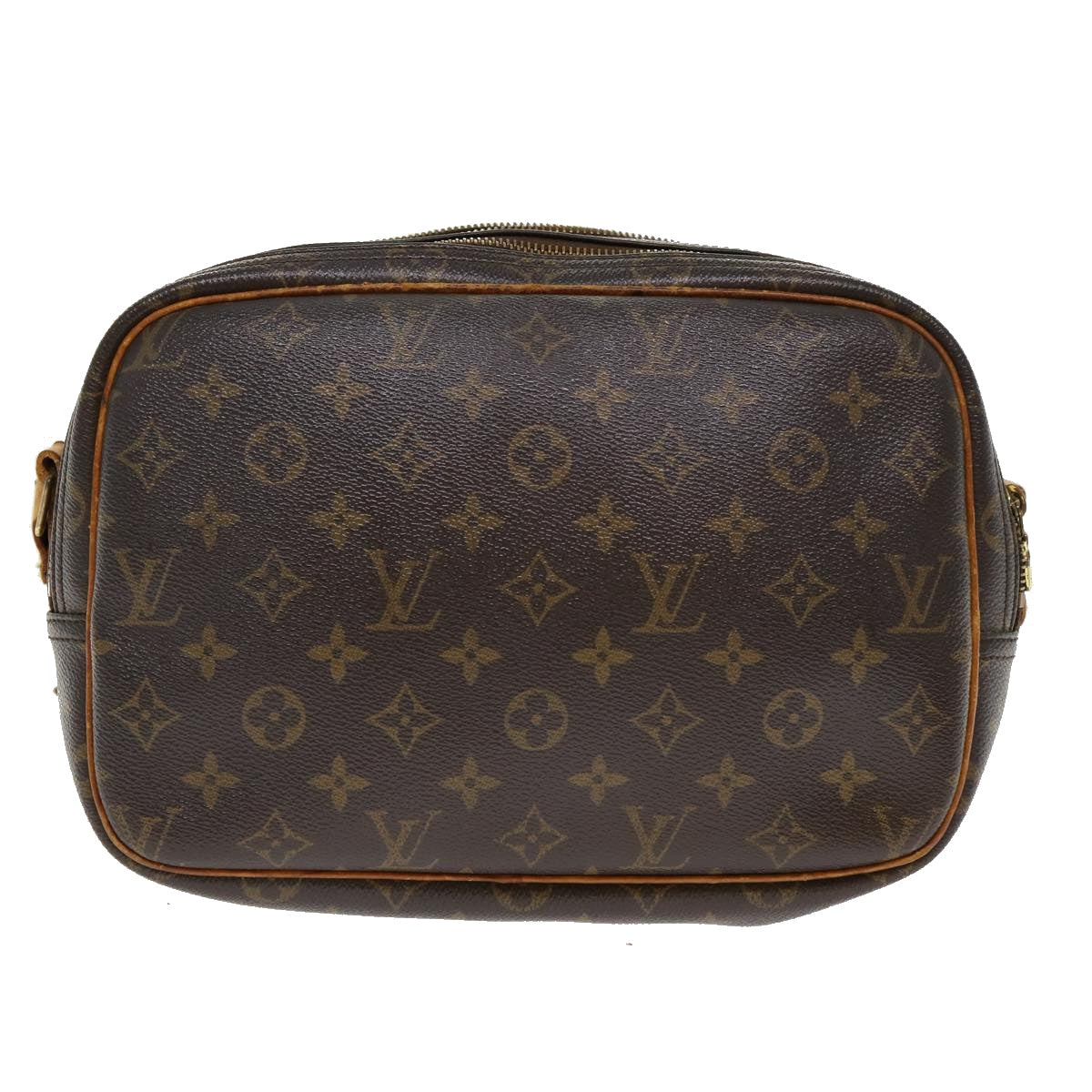 LOUIS VUITTON Monogram Reporter PM Shoulder Bag M45254 LV Auth ds554