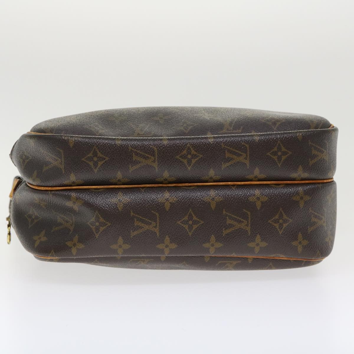 LOUIS VUITTON Monogram Reporter PM Shoulder Bag M45254 LV Auth ds554