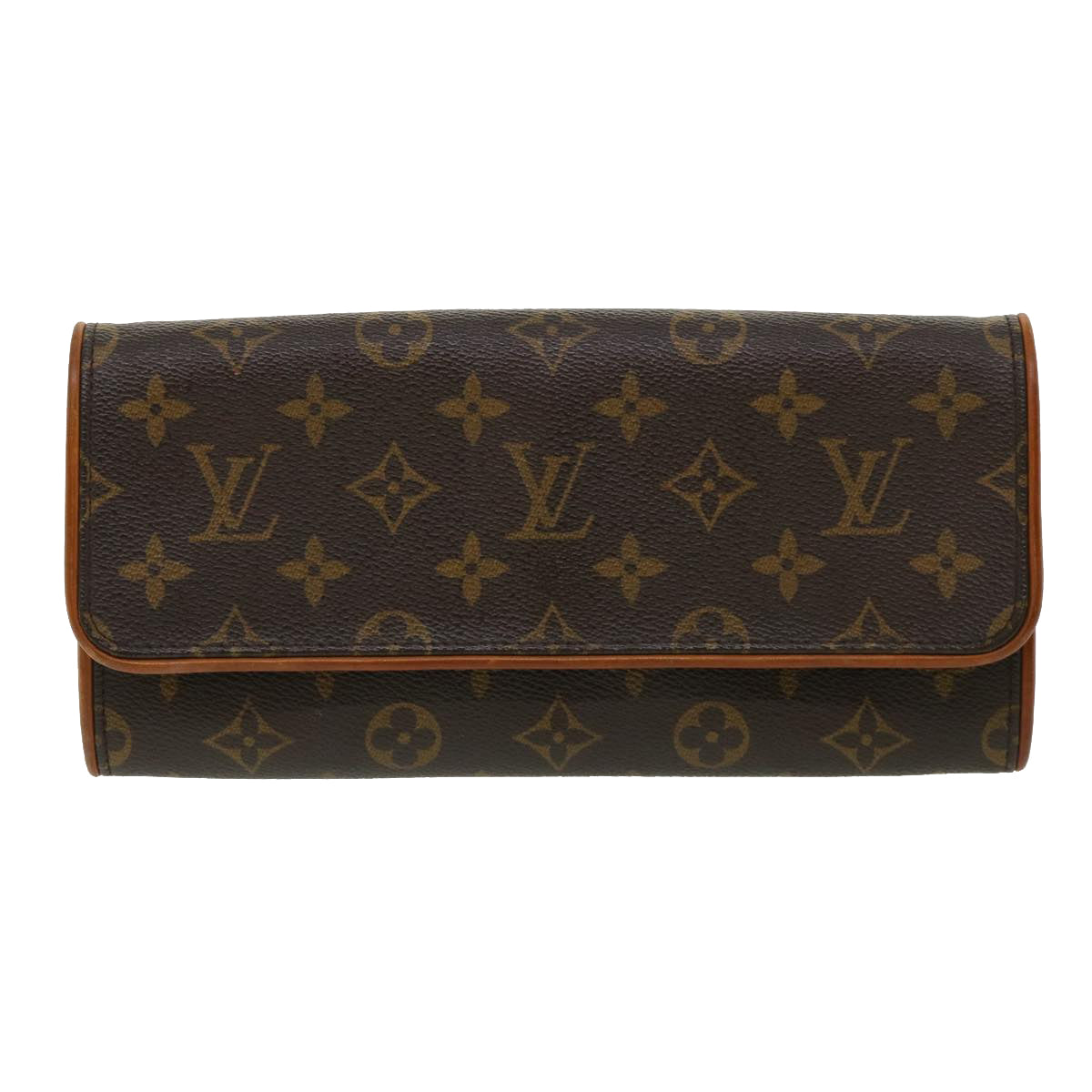 LOUIS VUITTON Monogram Pochette Twin GM Shoulder Bag M51852 LV Auth ep061