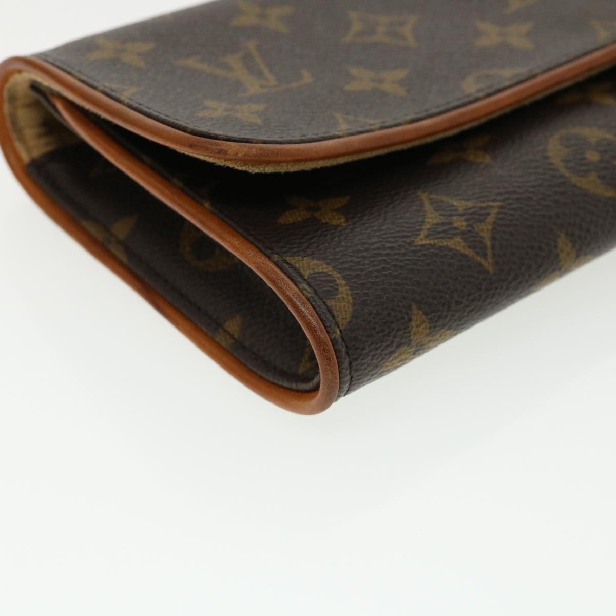 LOUIS VUITTON Monogram Pochette Twin GM Shoulder Bag M51852 LV Auth ep061