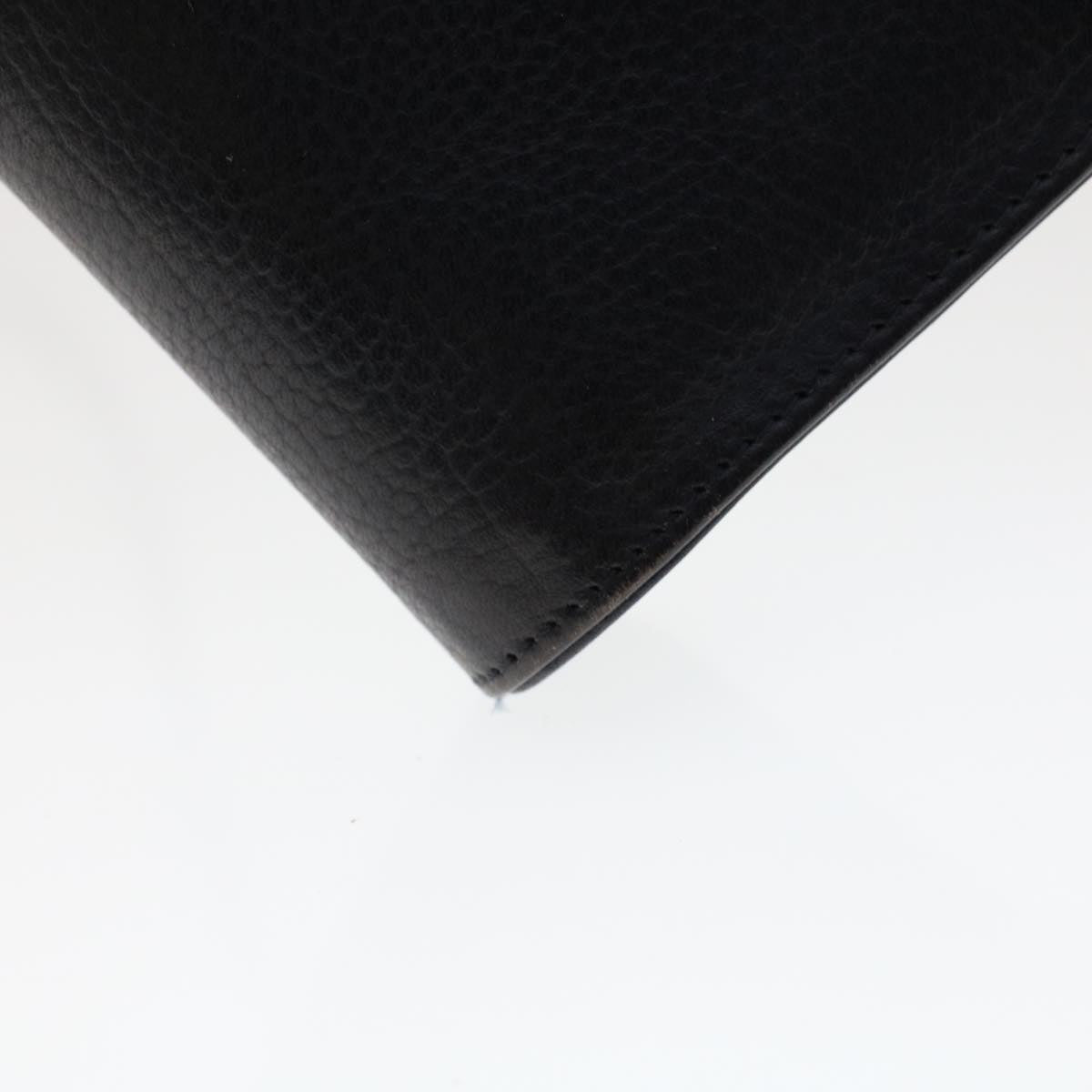 Burberrys Shoulder Bag Leather Navy Auth ep1017
