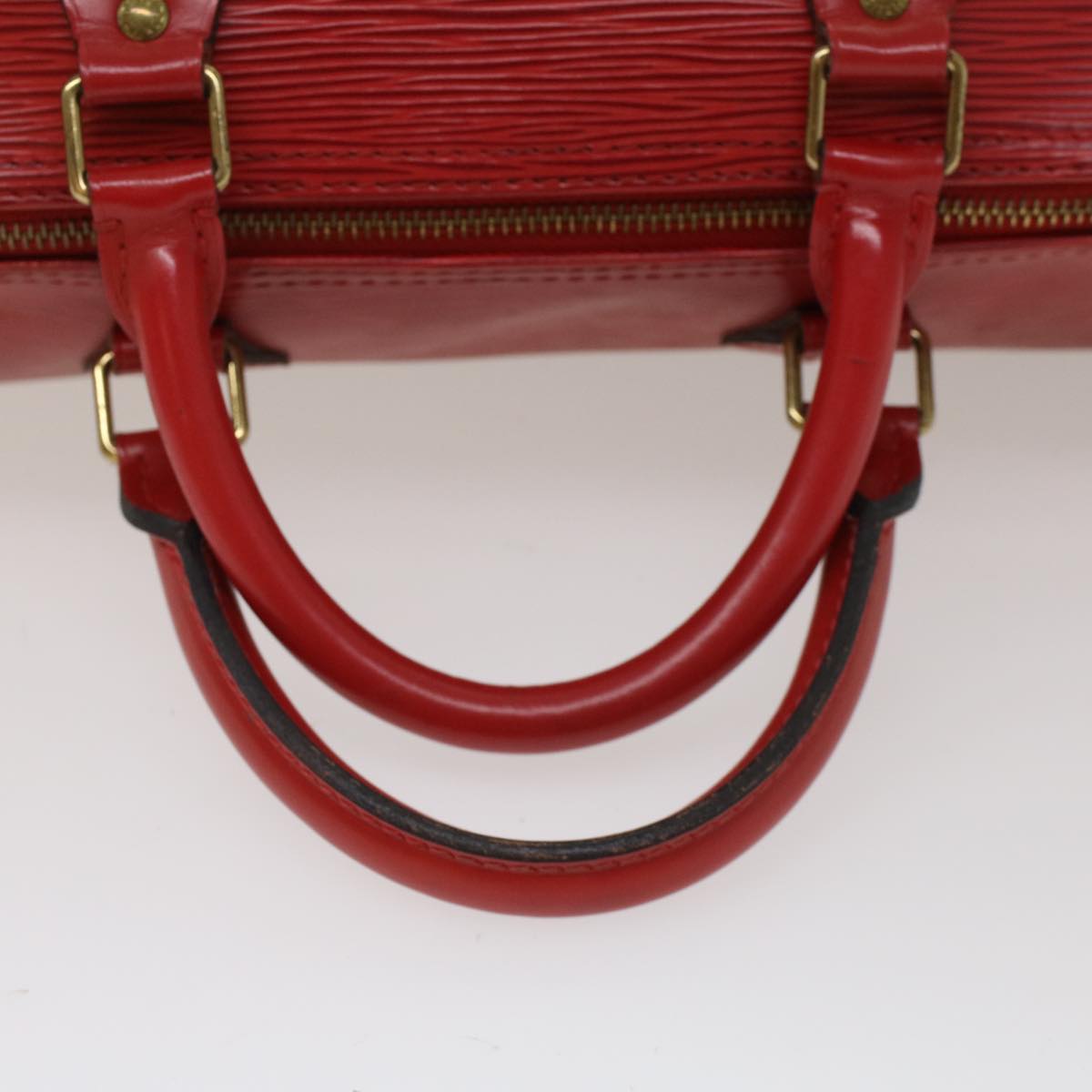 LOUIS VUITTON Epi Speedy 30 Hand Bag Red M43007 LV Auth ep1092