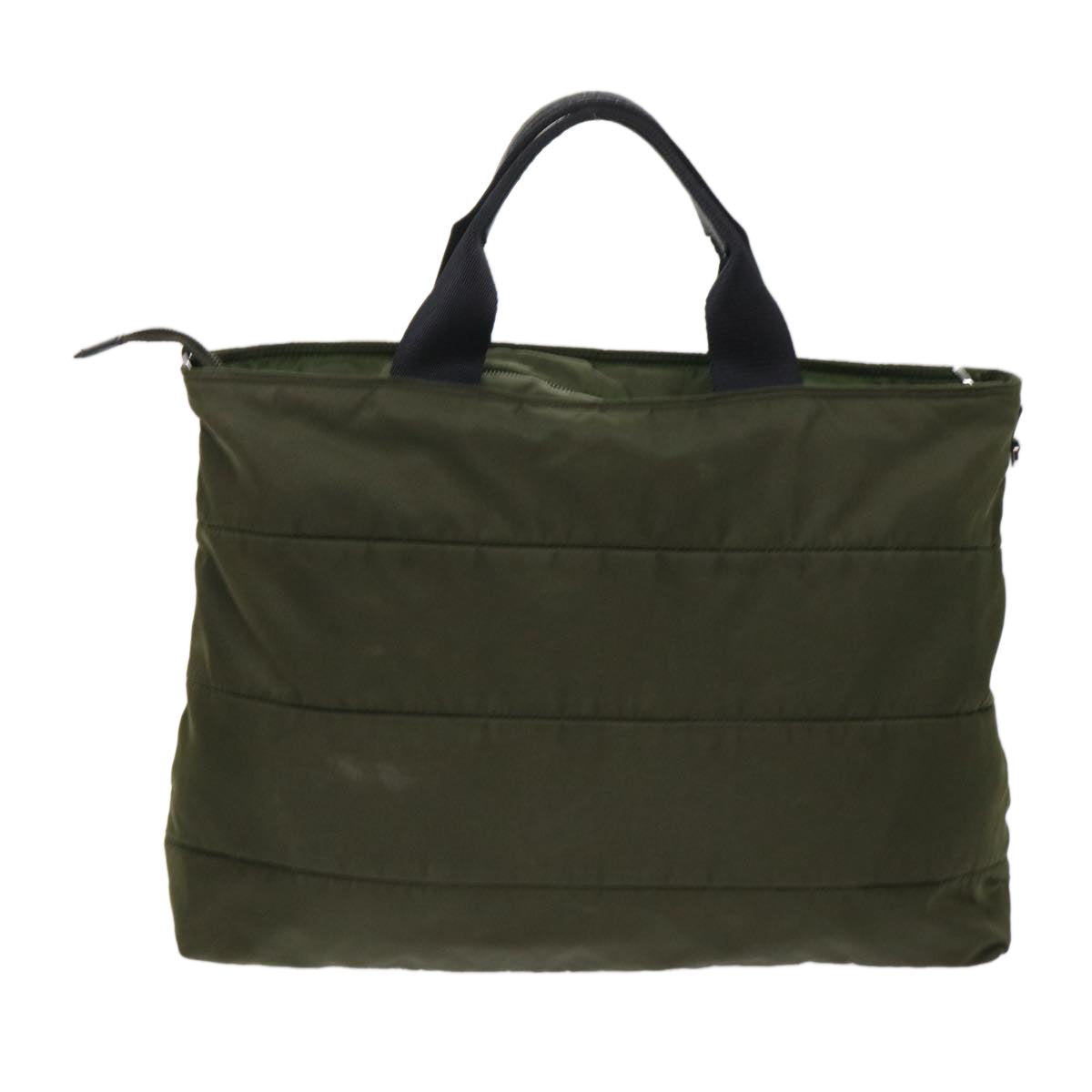 PRADA Hand Bag Nylon 2way Shoulder Bag Green Auth ep1103 - 0