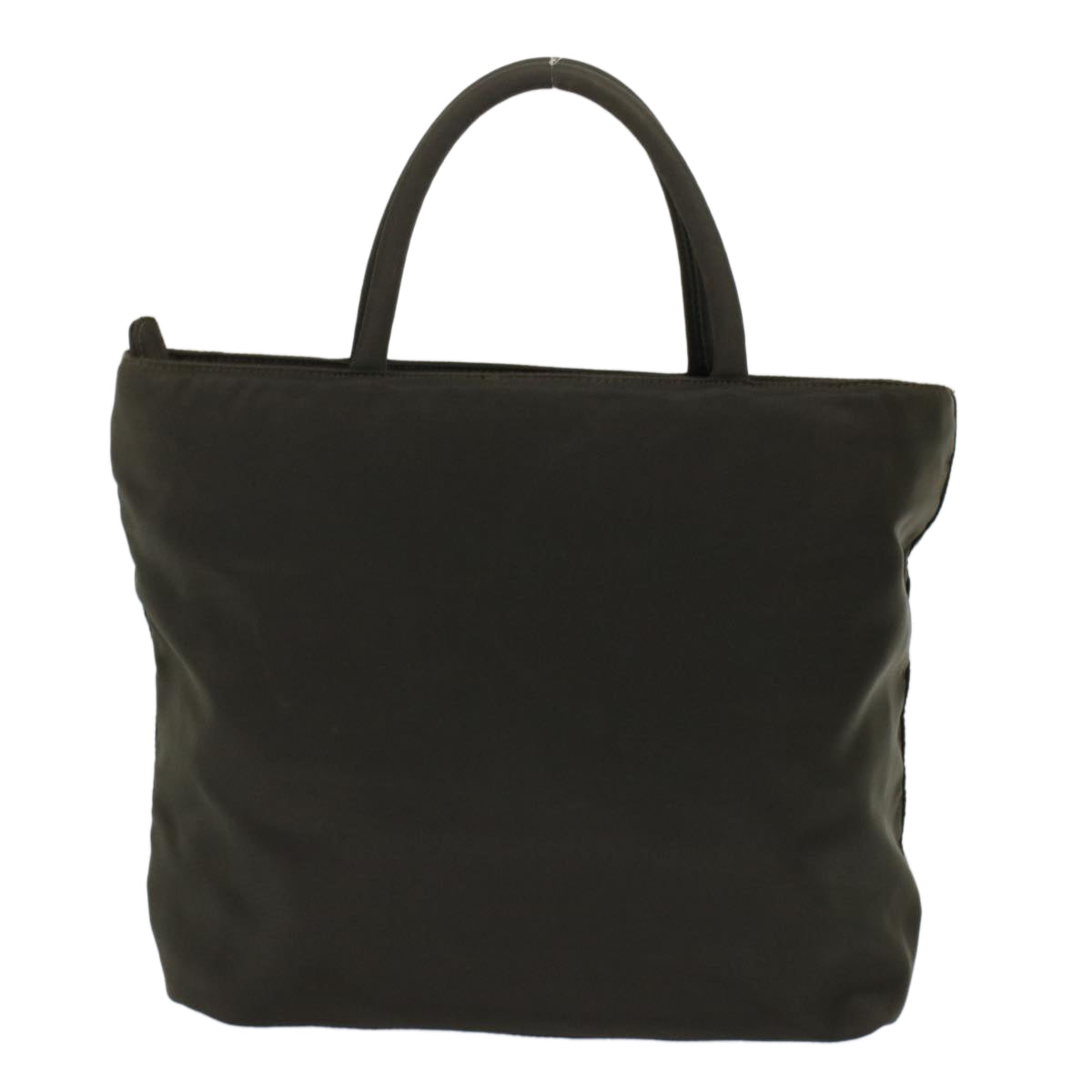 PRADA Hand Bag Nylon Khaki Auth ep1191 - 0