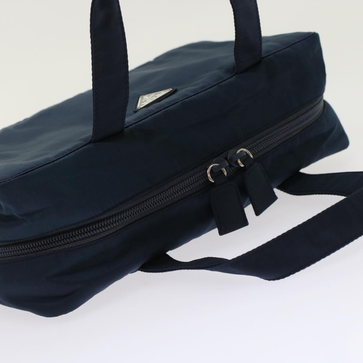 PRADA Hand Bag Nylon Navy Auth ep1204