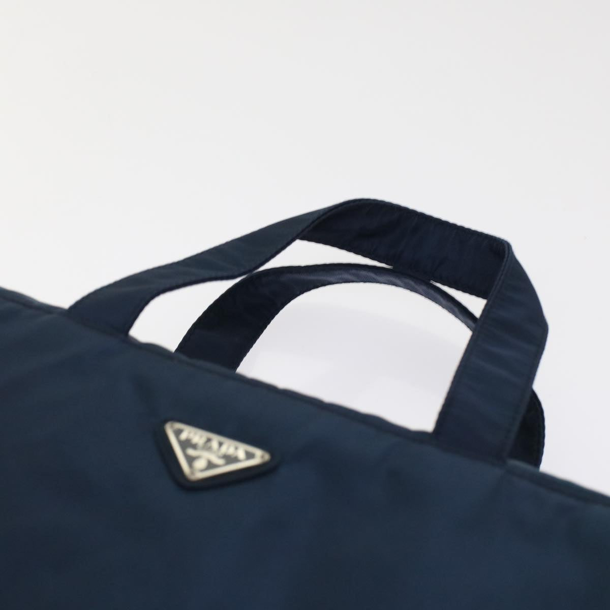 PRADA Hand Bag Nylon Navy Auth ep1204