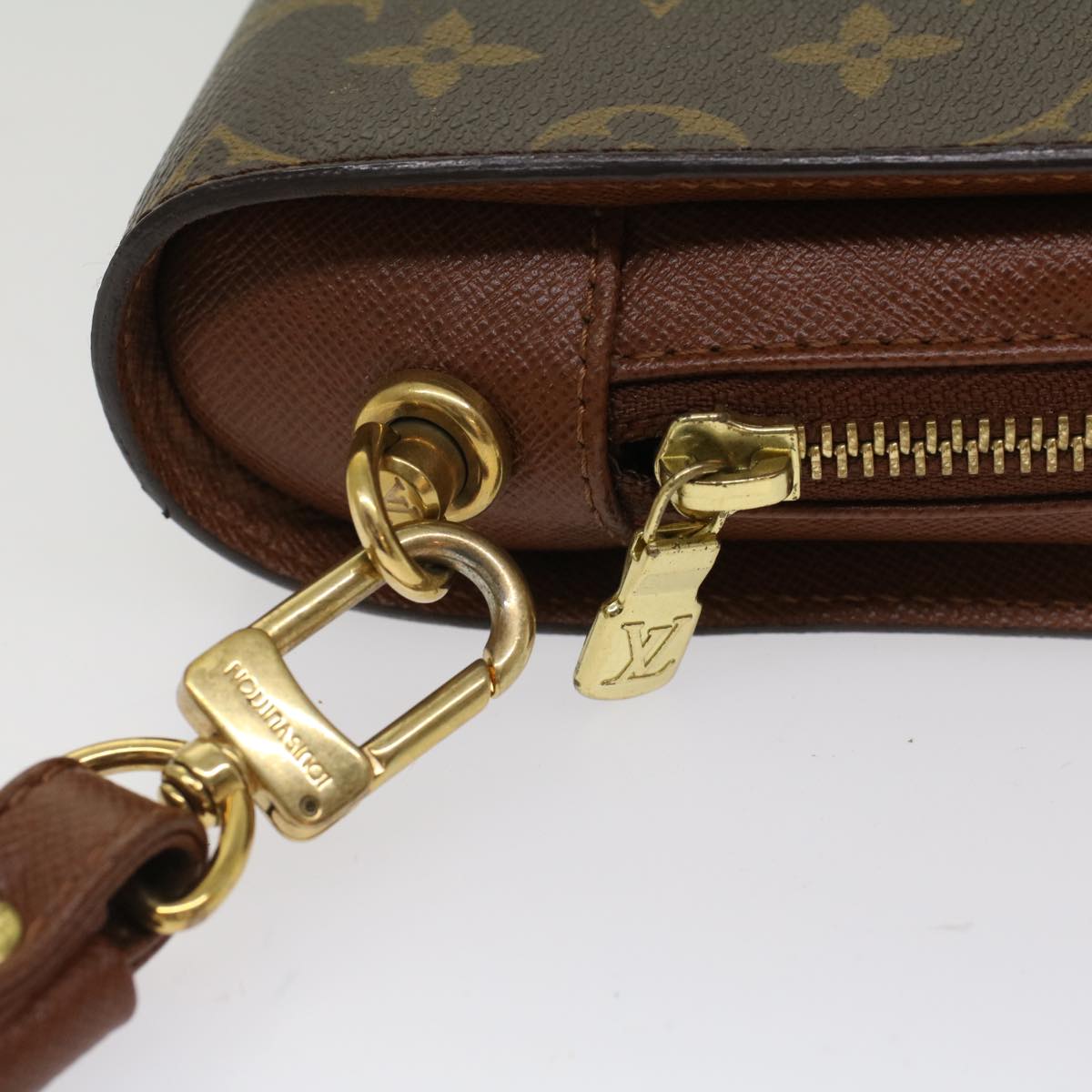 LOUIS VUITTON Monogram Orsay Clutch Bag M51790 LV Auth ep1234