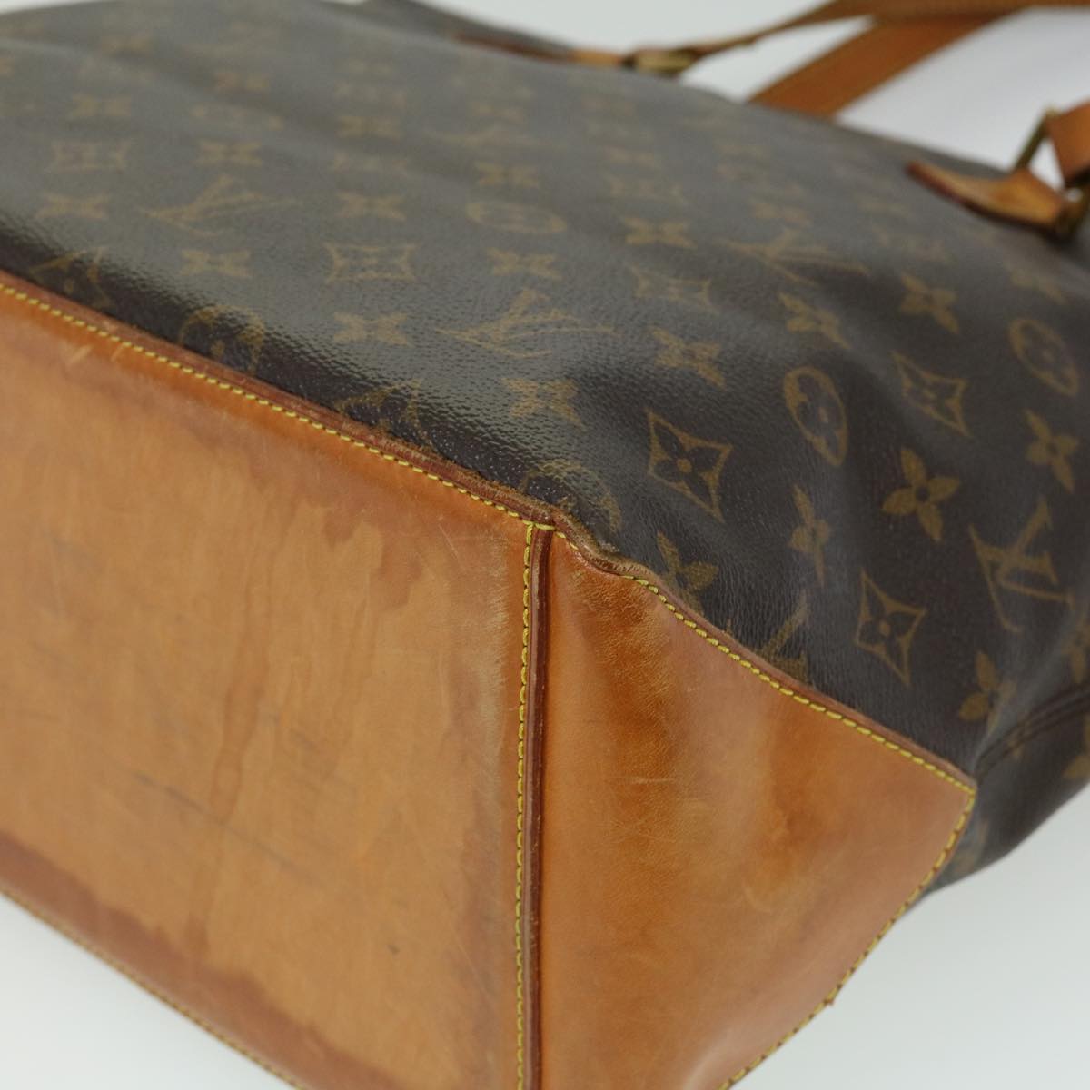 LOUIS VUITTON Monogram Cabas Mezzo Tote Bag M51151 LV Auth ep126