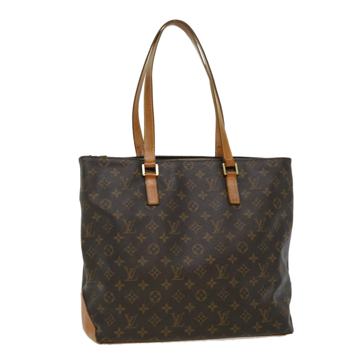 LOUIS VUITTON Monogram Cabas Mezzo Tote Bag M51151 LV Auth ep126