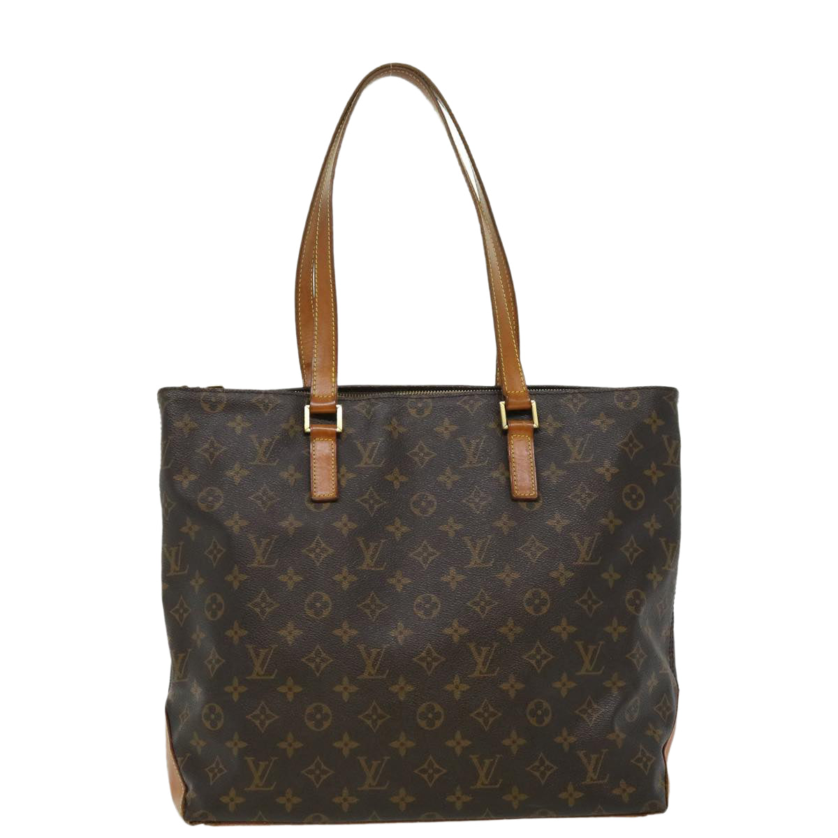 LOUIS VUITTON Monogram Cabas Mezzo Tote Bag M51151 LV Auth ep126