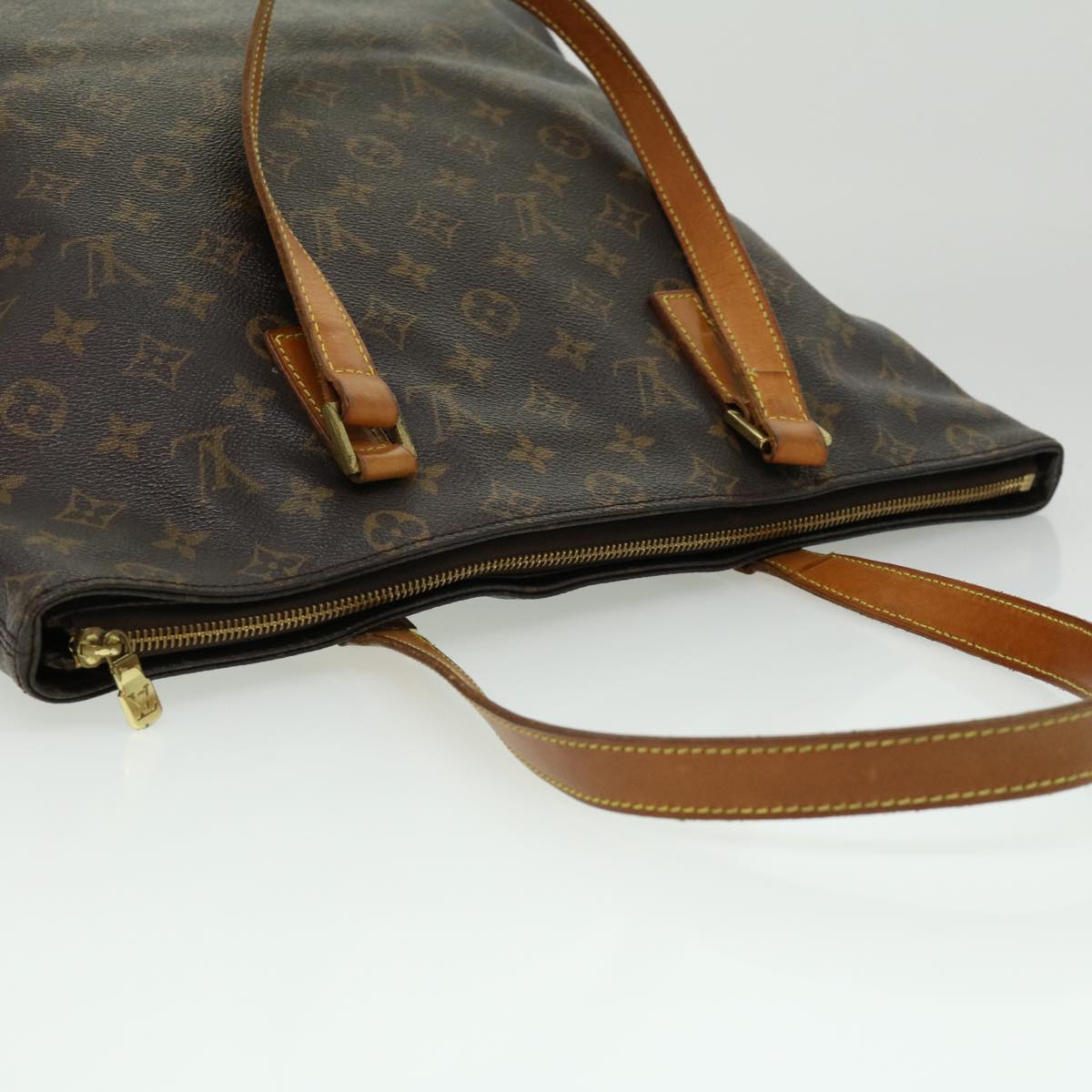 LOUIS VUITTON Monogram Cabas Mezzo Tote Bag M51151 LV Auth ep126