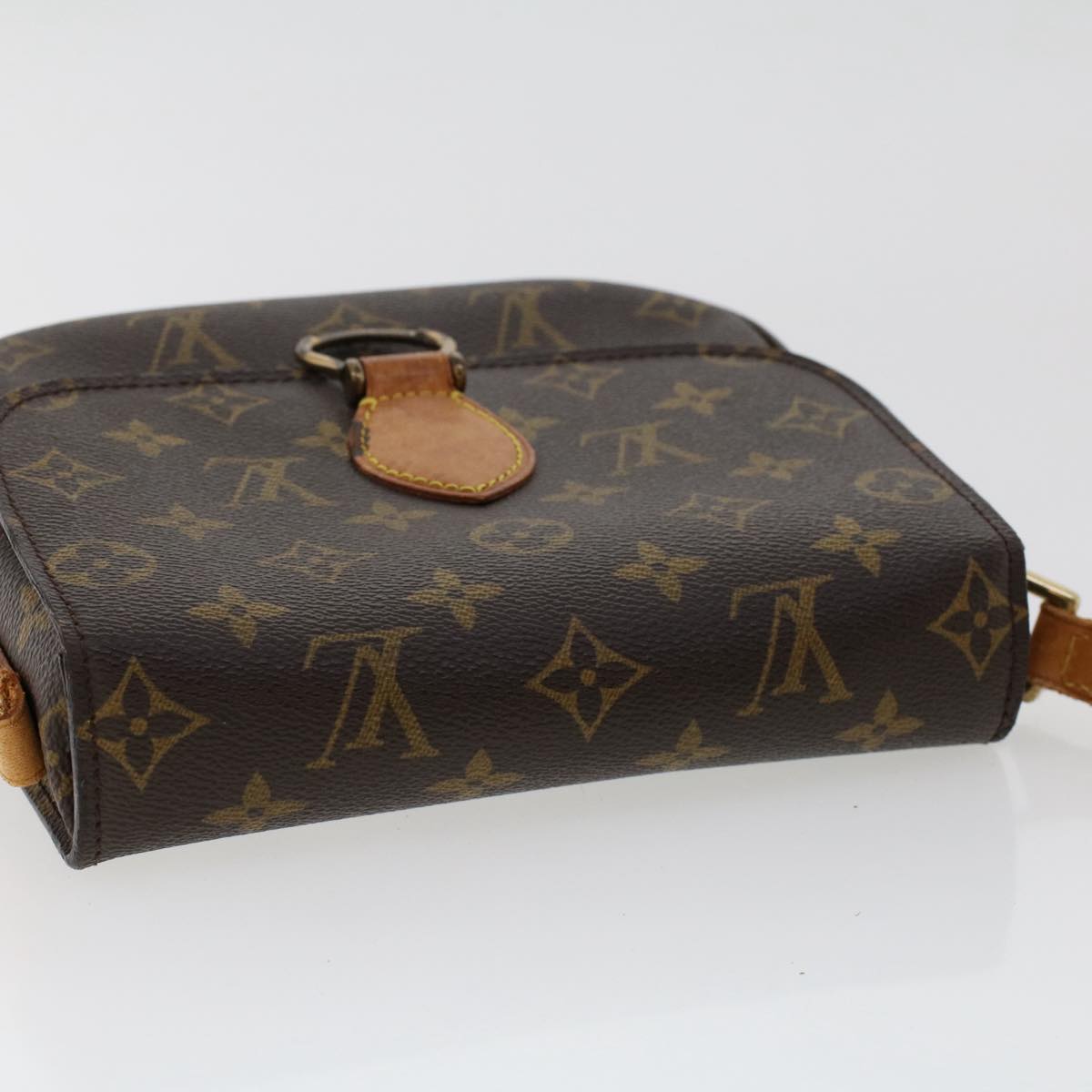 LOUIS VUITTON Monogram Saint Cloud MM Shoulder Bag M51243 LV Auth ep1310