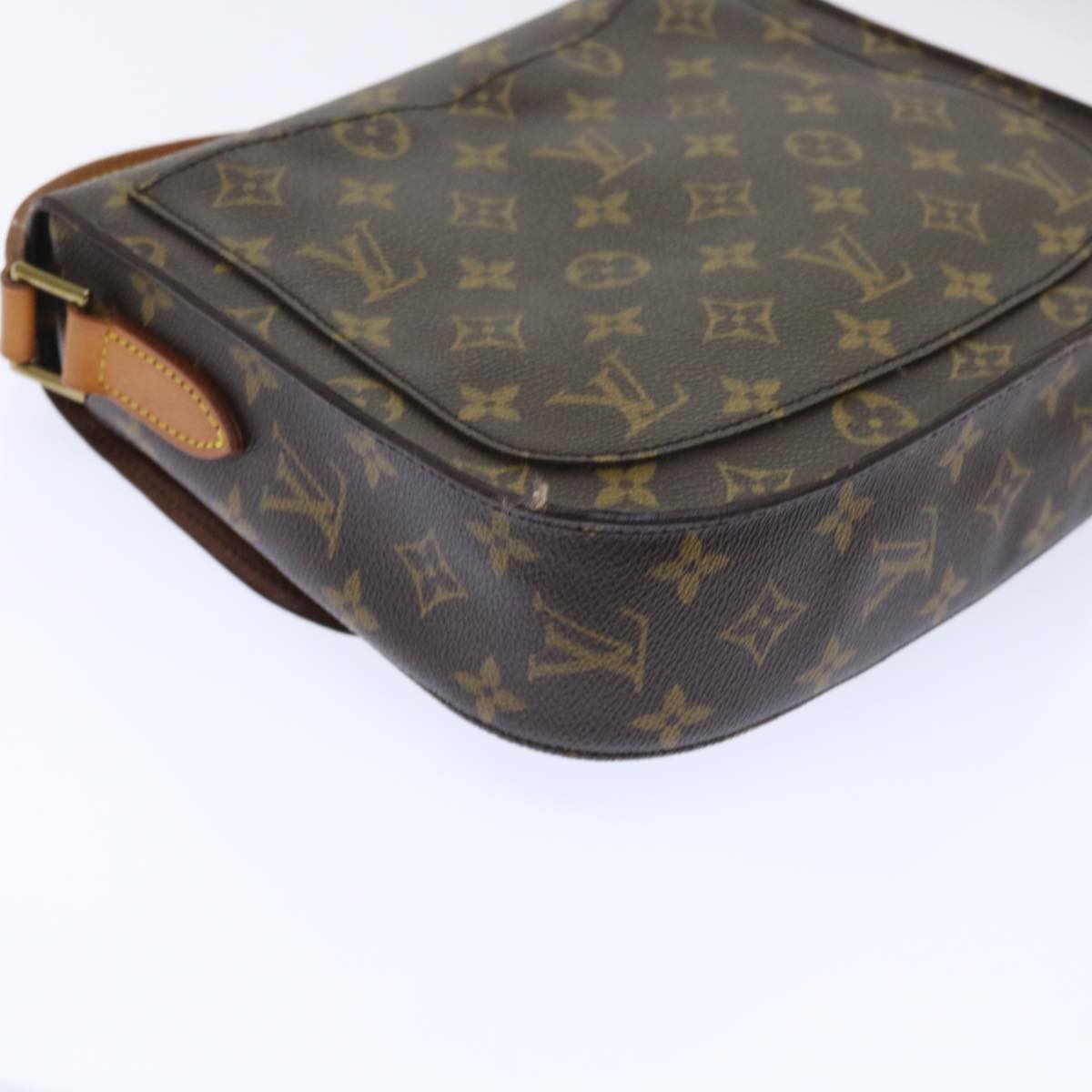 LOUIS VUITTON Monogram Saint Cloud GM Shoulder Bag M51242 LV Auth ep1311