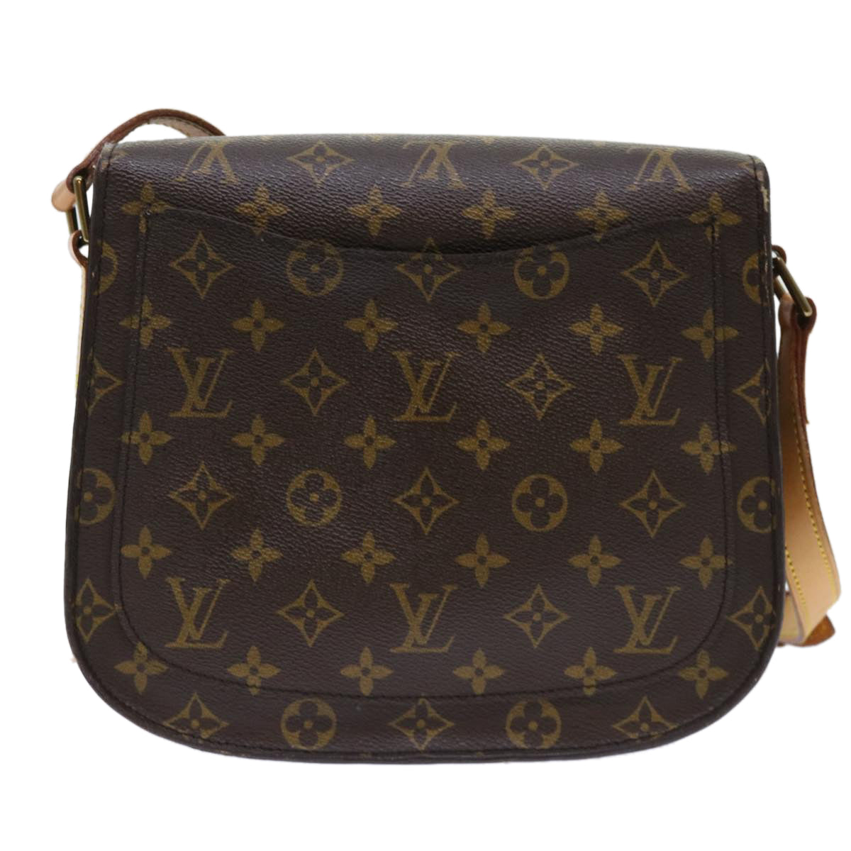 LOUIS VUITTON Monogram Saint Cloud GM Shoulder Bag M51242 LV Auth ep1311