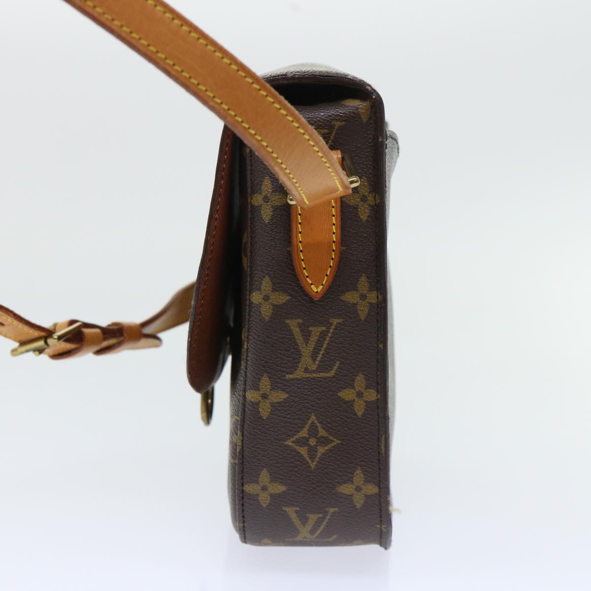 LOUIS VUITTON Monogram Saint Cloud GM Shoulder Bag M51242 LV Auth ep1311