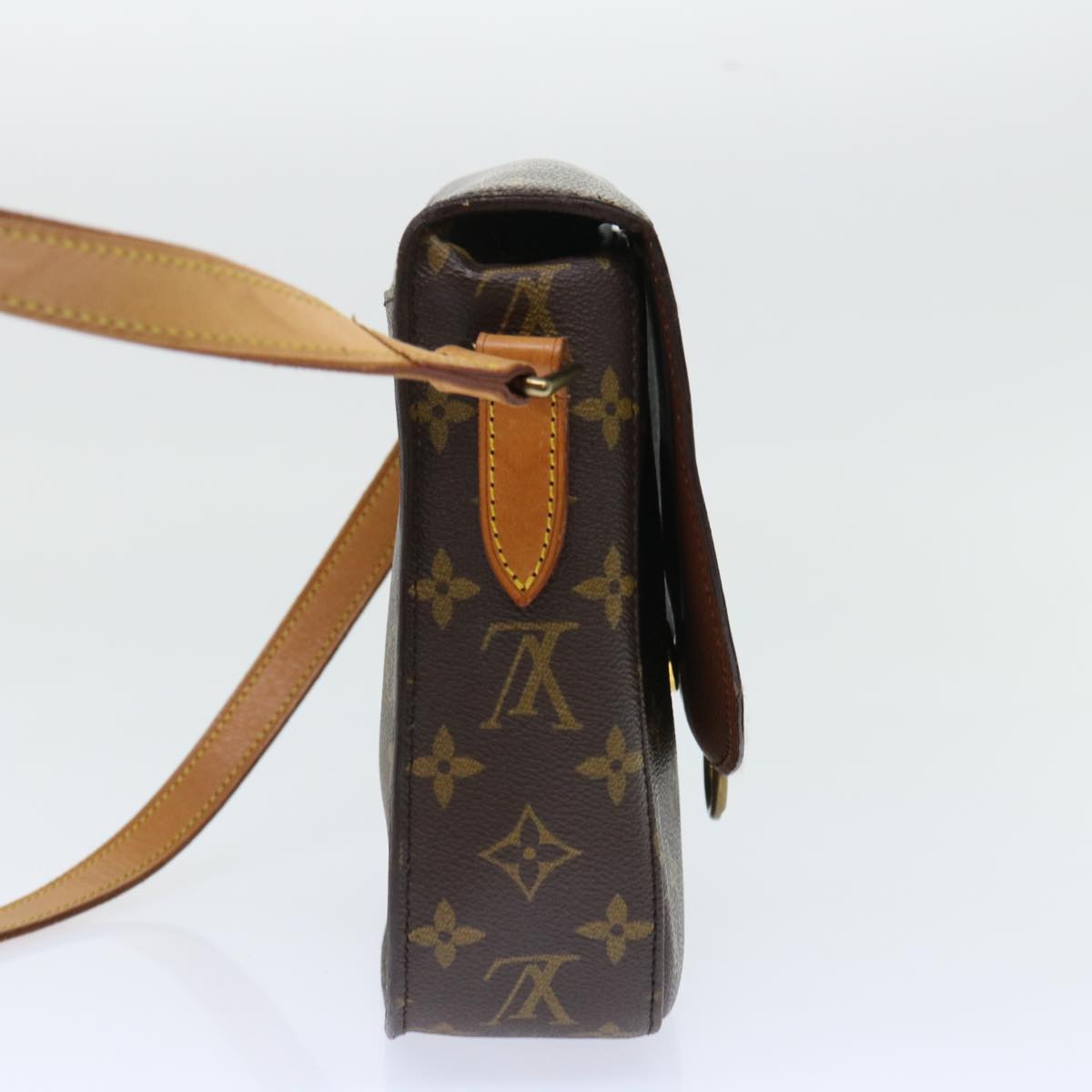 LOUIS VUITTON Monogram Saint Cloud GM Shoulder Bag M51242 LV Auth ep1311