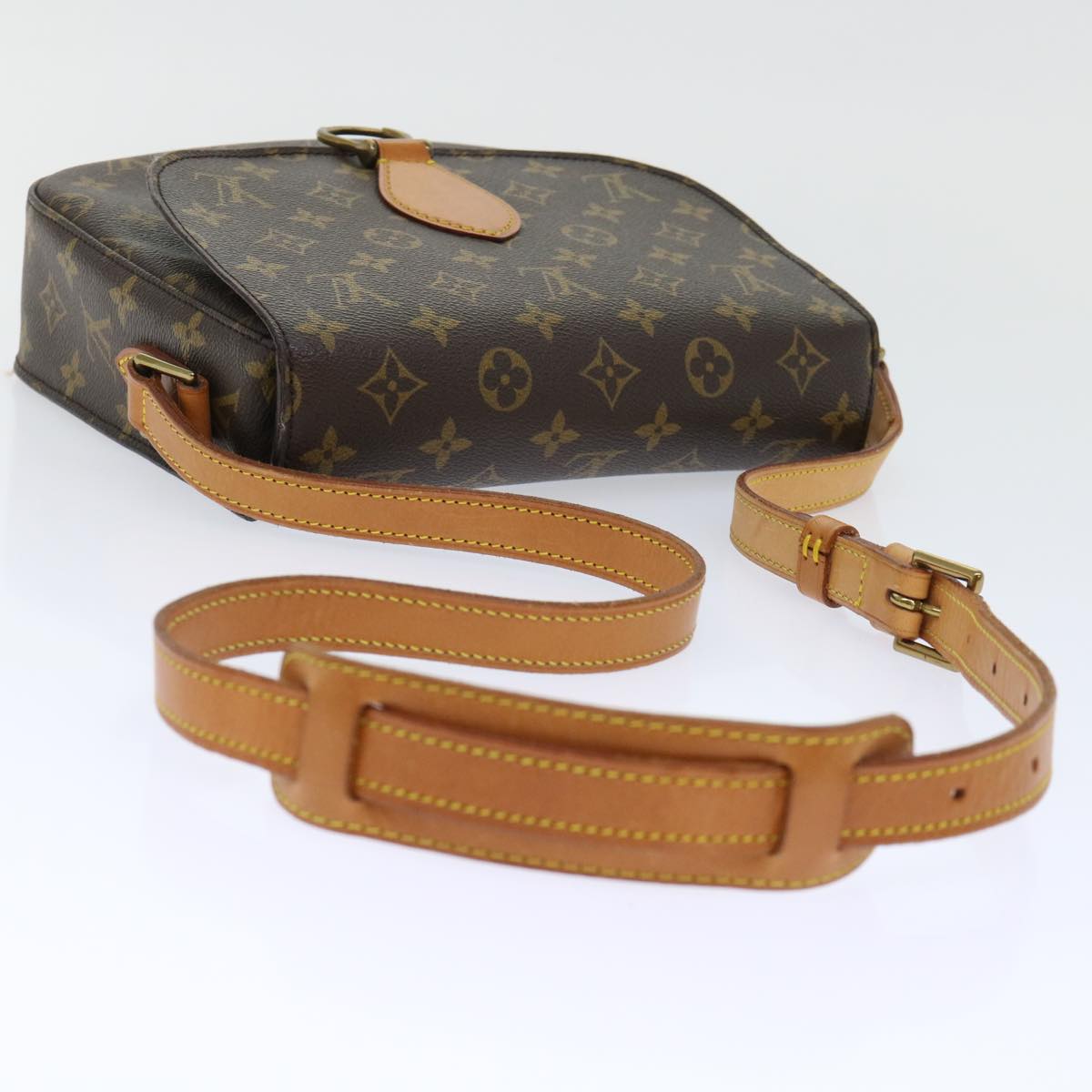 LOUIS VUITTON Monogram Saint Cloud GM Shoulder Bag M51242 LV Auth ep1311