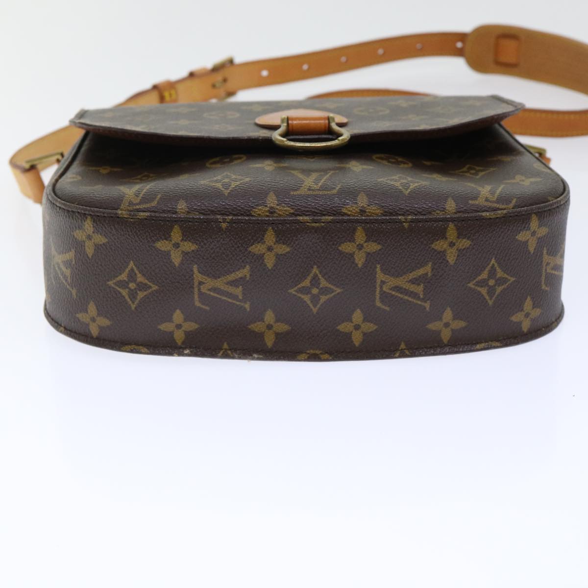 LOUIS VUITTON Monogram Saint Cloud GM Shoulder Bag M51242 LV Auth ep1311