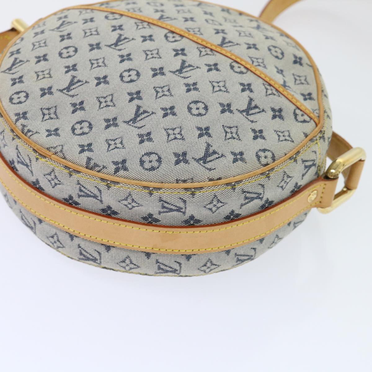 LOUIS VUITTON Monogram Mini Jeanne GM Shoulder Bag Blue M92000 LV Auth ep1312